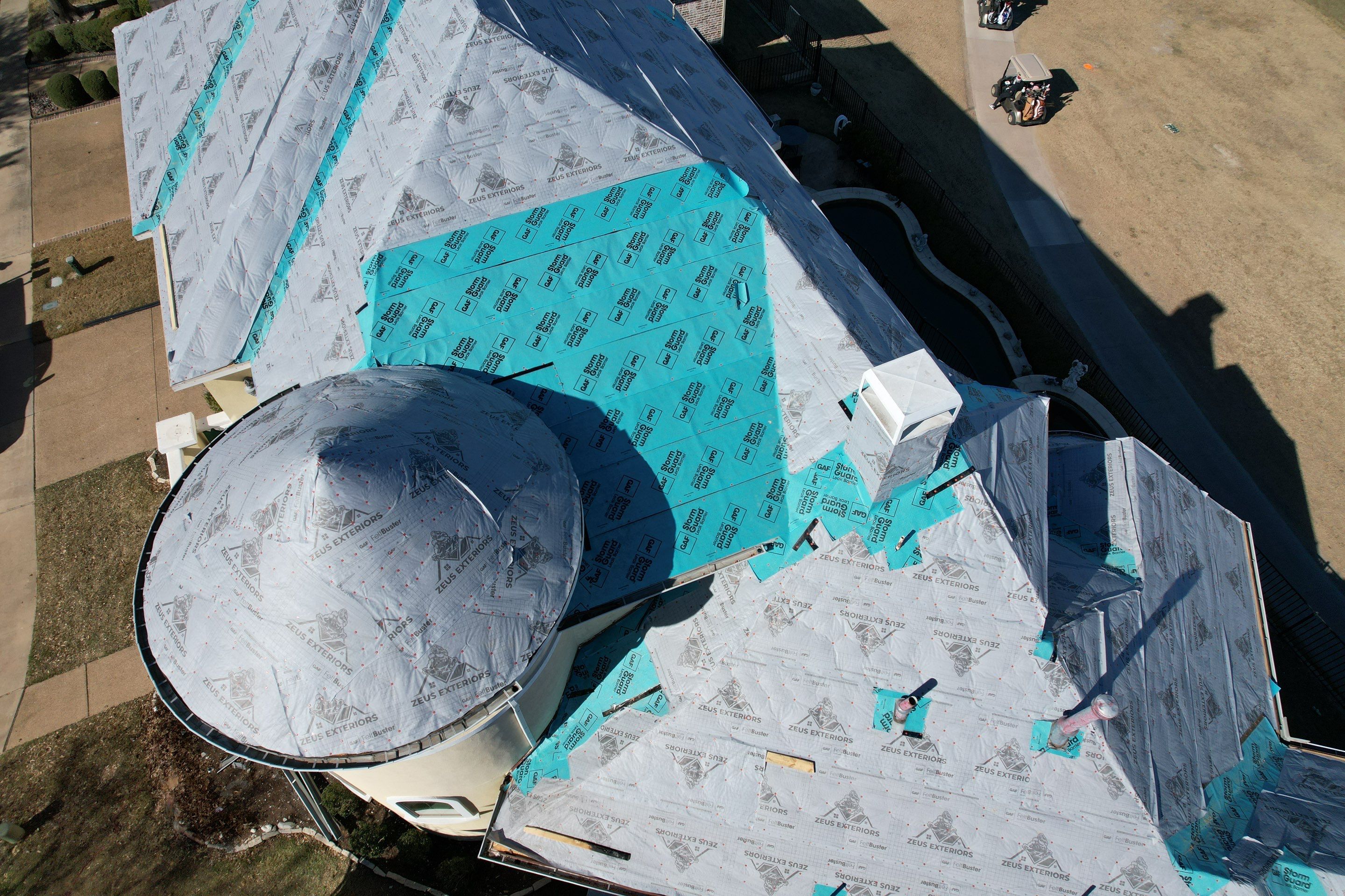 Project in Garland  by Zeus Exteriors