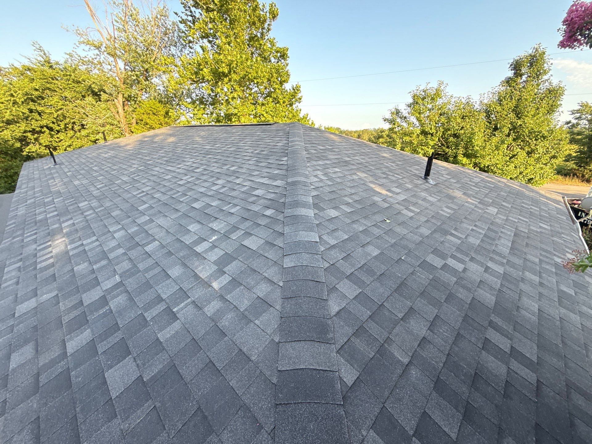 2 layers tear off & installation of new architectural shingles. by In & Out Construction & Remodeling, LLC