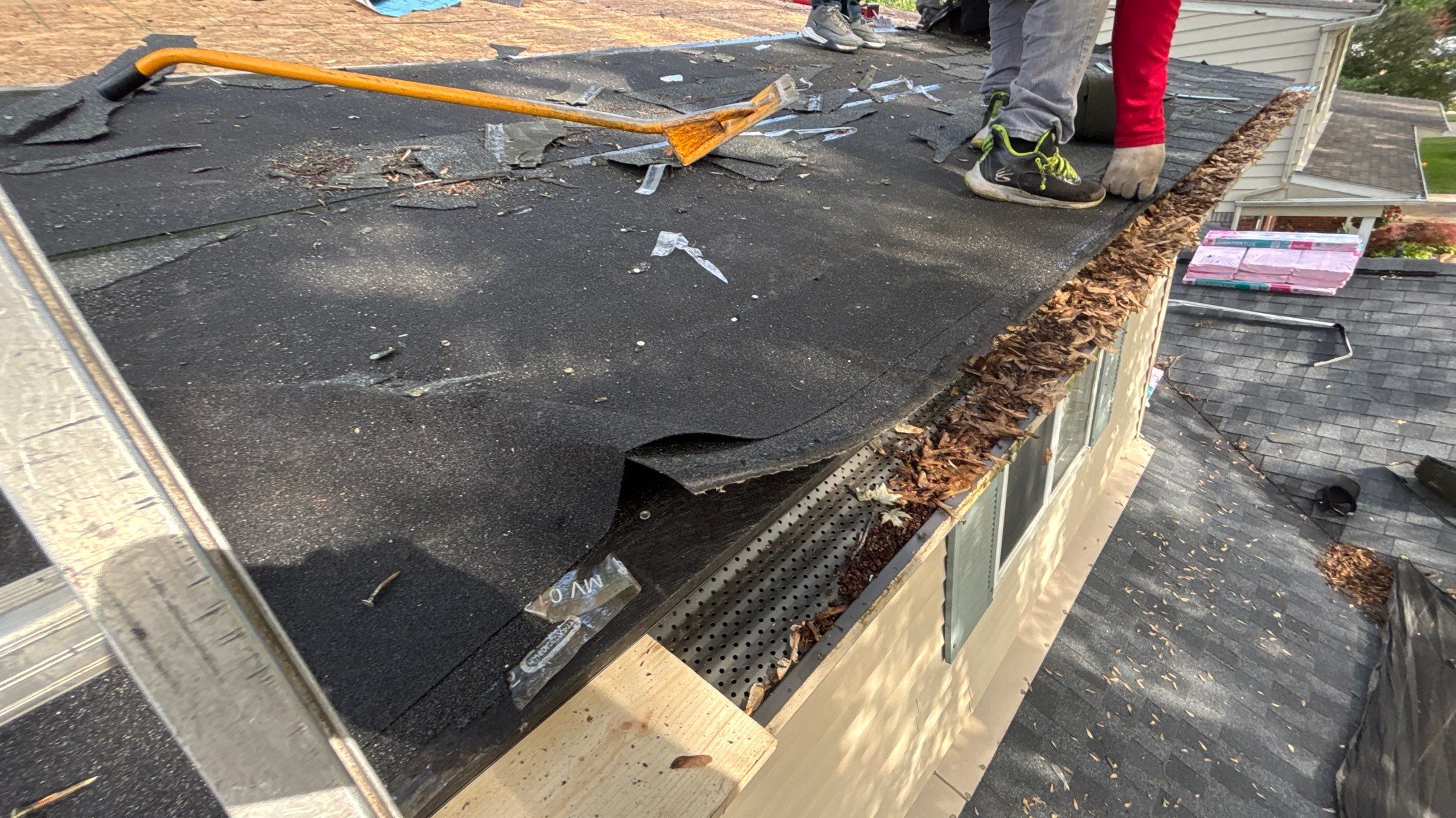 Roof Replacement using Owens Corning Estate Gray by 180 Contractors