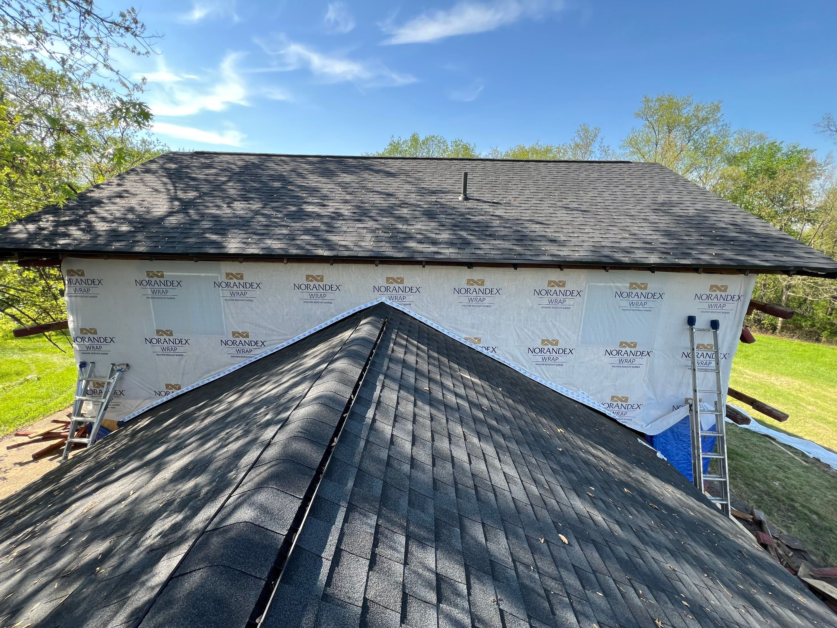 Old Farmhouse Remodel by Columbus Roofing Company