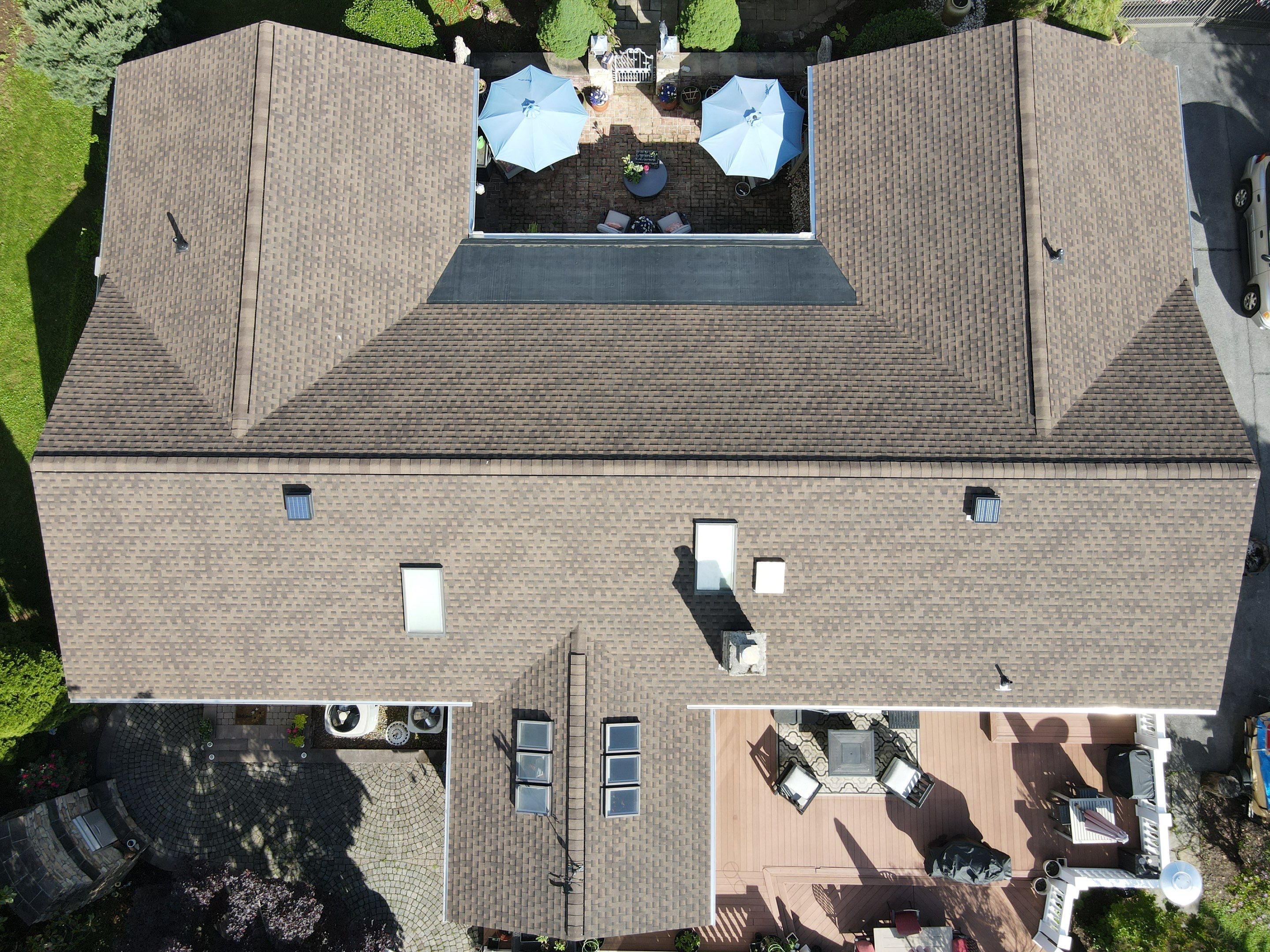 Residential Roofing Installation using Gaf Hdz Architectural Shingle by Teflon Roofing