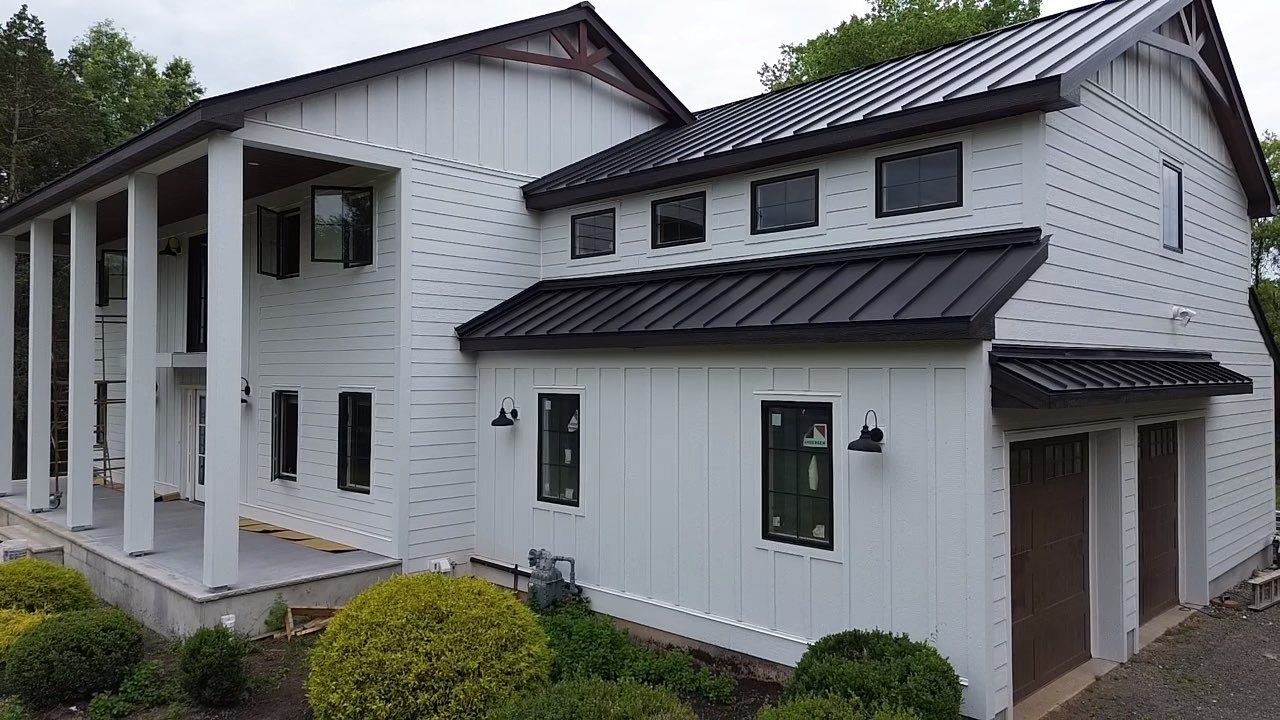 Gorgeous Standing Seam Roof Color Black by CMNG LLC