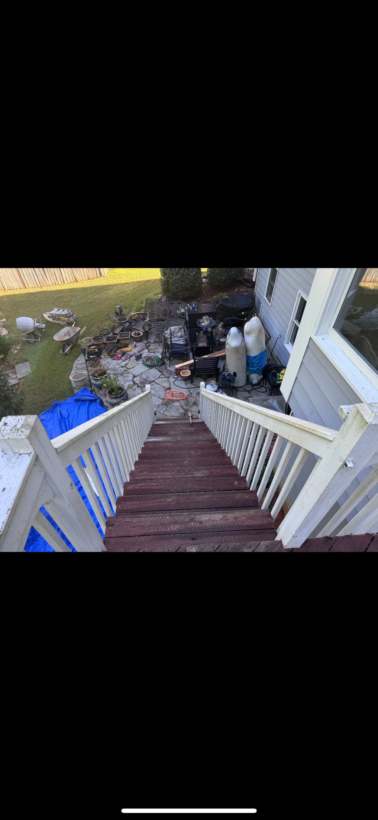 Pressure-Treated Wood Deck Replacement with Metal Balusters in Acworth by Swift Home Renovations