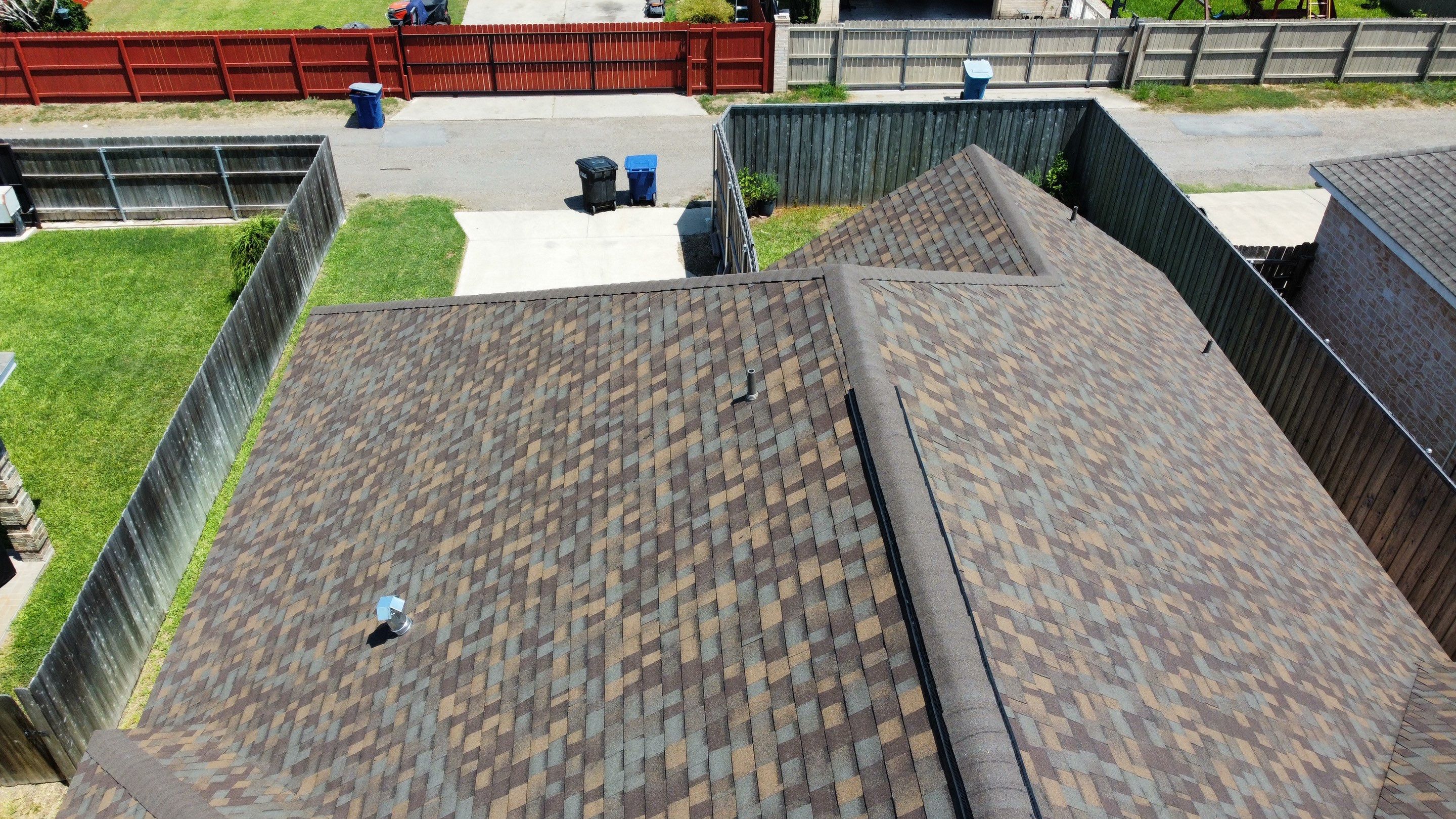 McAllen Roof Project  by Bison Roofing  