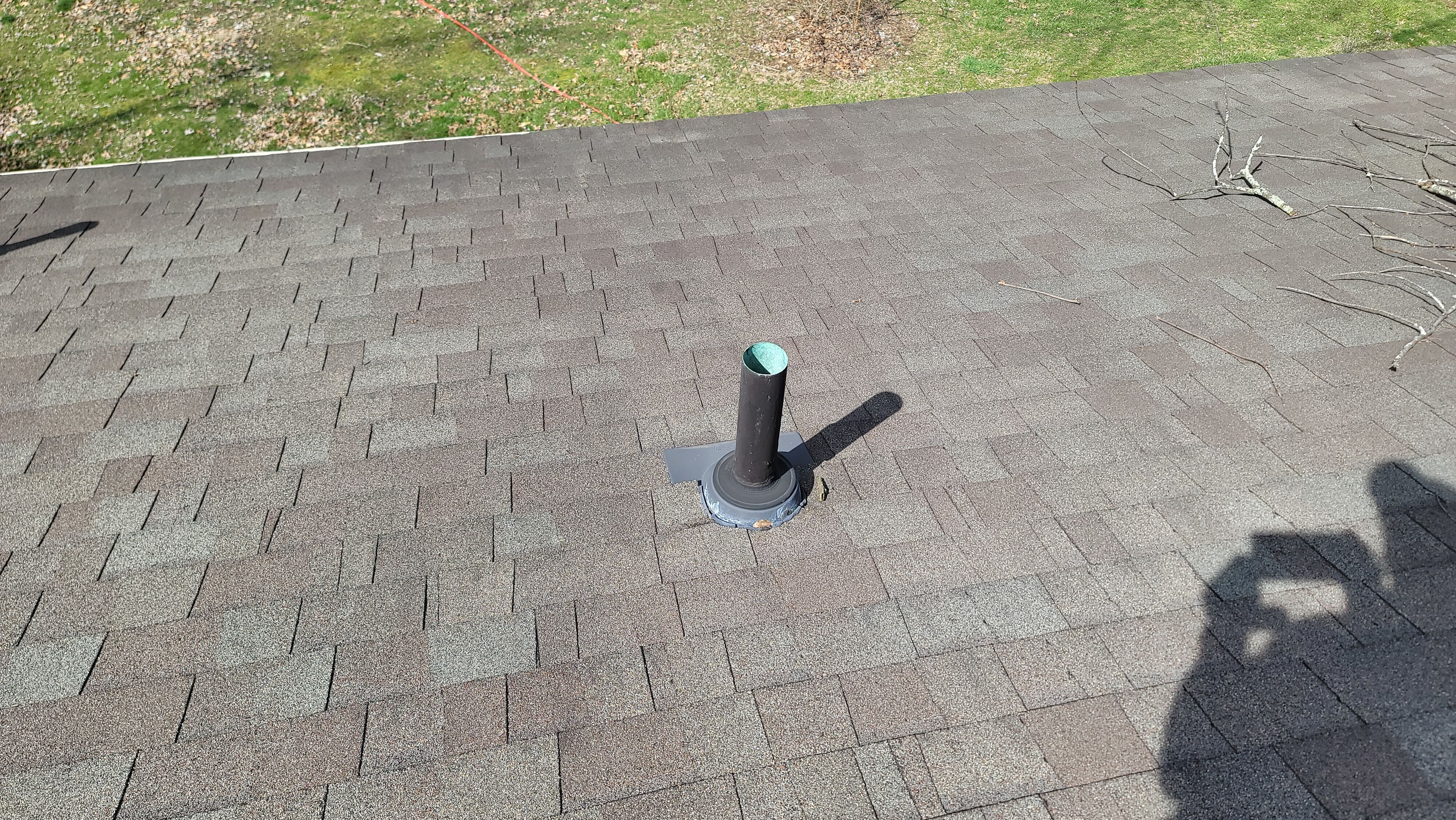 Atlas Pinnacle, Color, Weathered Shadow, Drip Edge, Color, Royal Brown by Eagle Eye Roofing