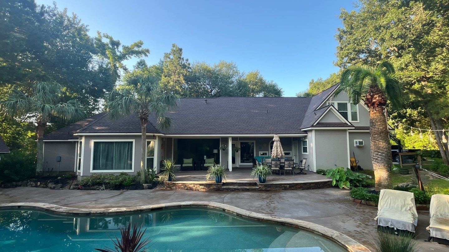 Residential Roof Replacement using GAF Barkwood  by Elite Roofing LLC