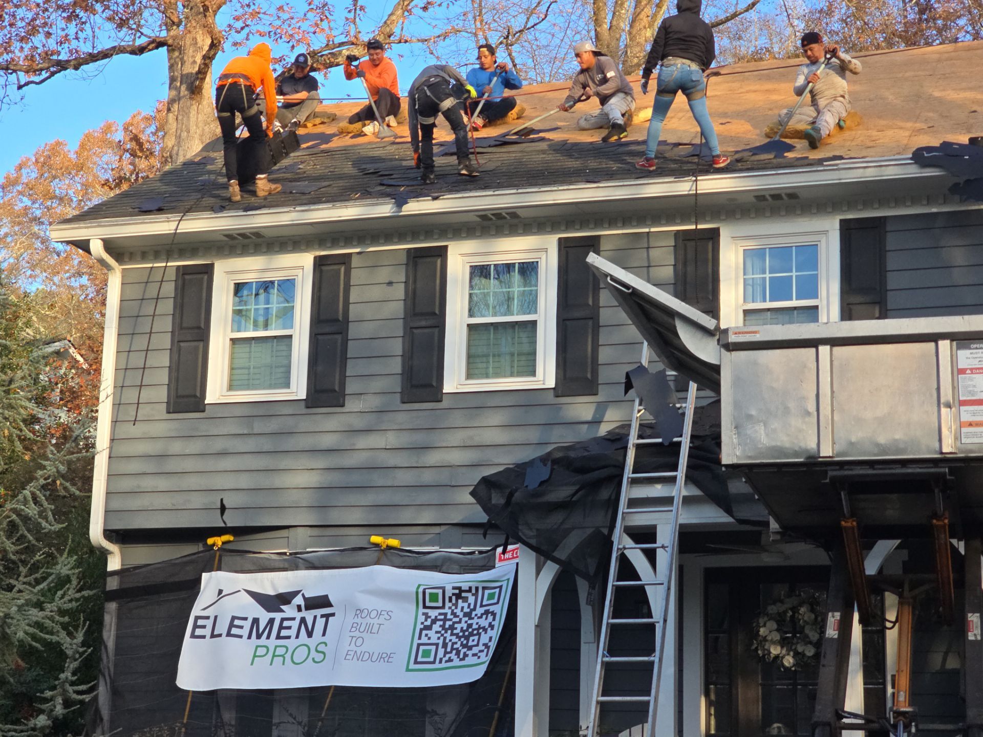 GAF Timberline HDZ in Charcoal by Element Pros Roofing, LLC