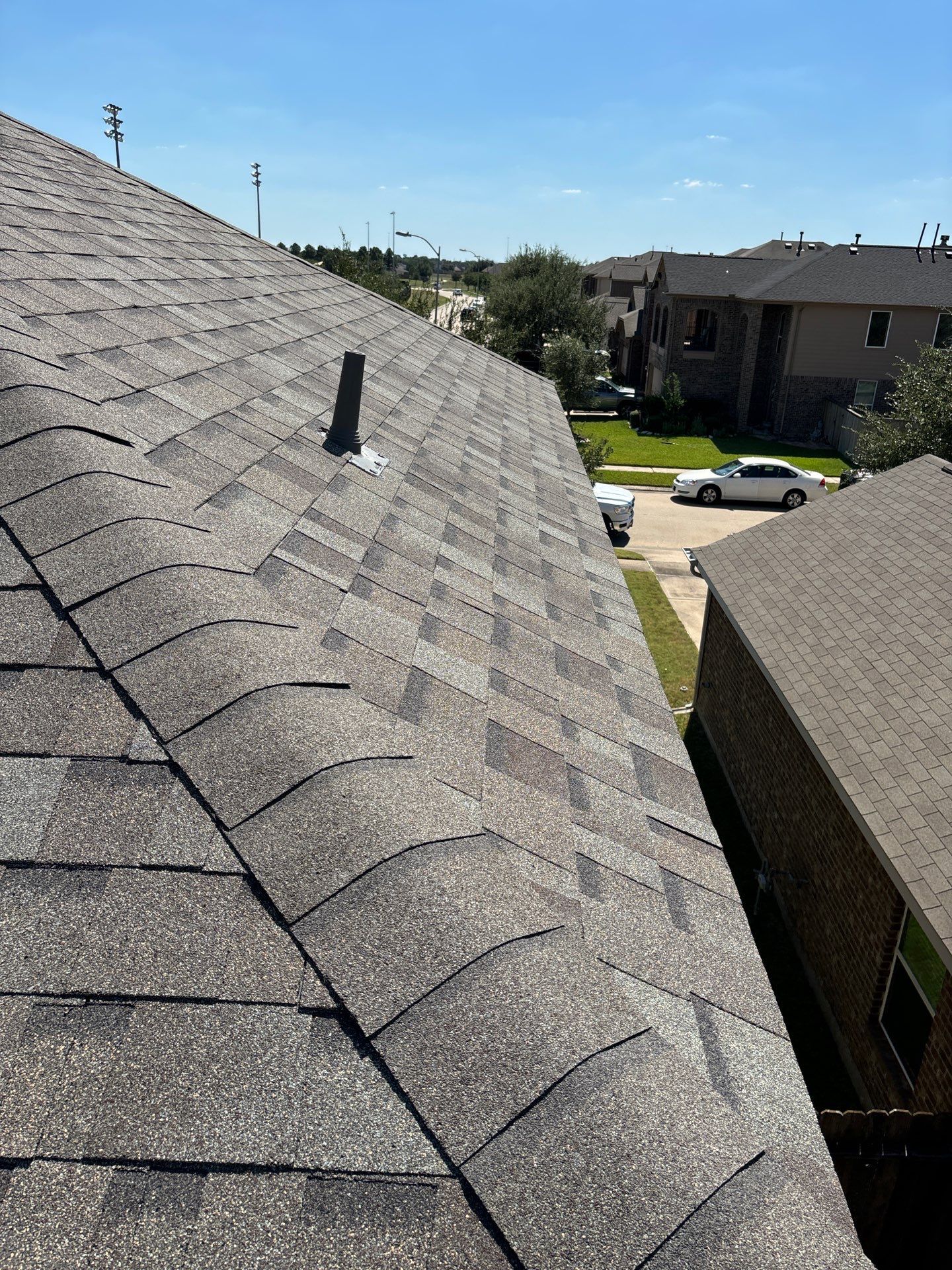 Residential Roofing Installation using Owen's Corning Duration (Lifetime) Shingles by Roof Repair Company
