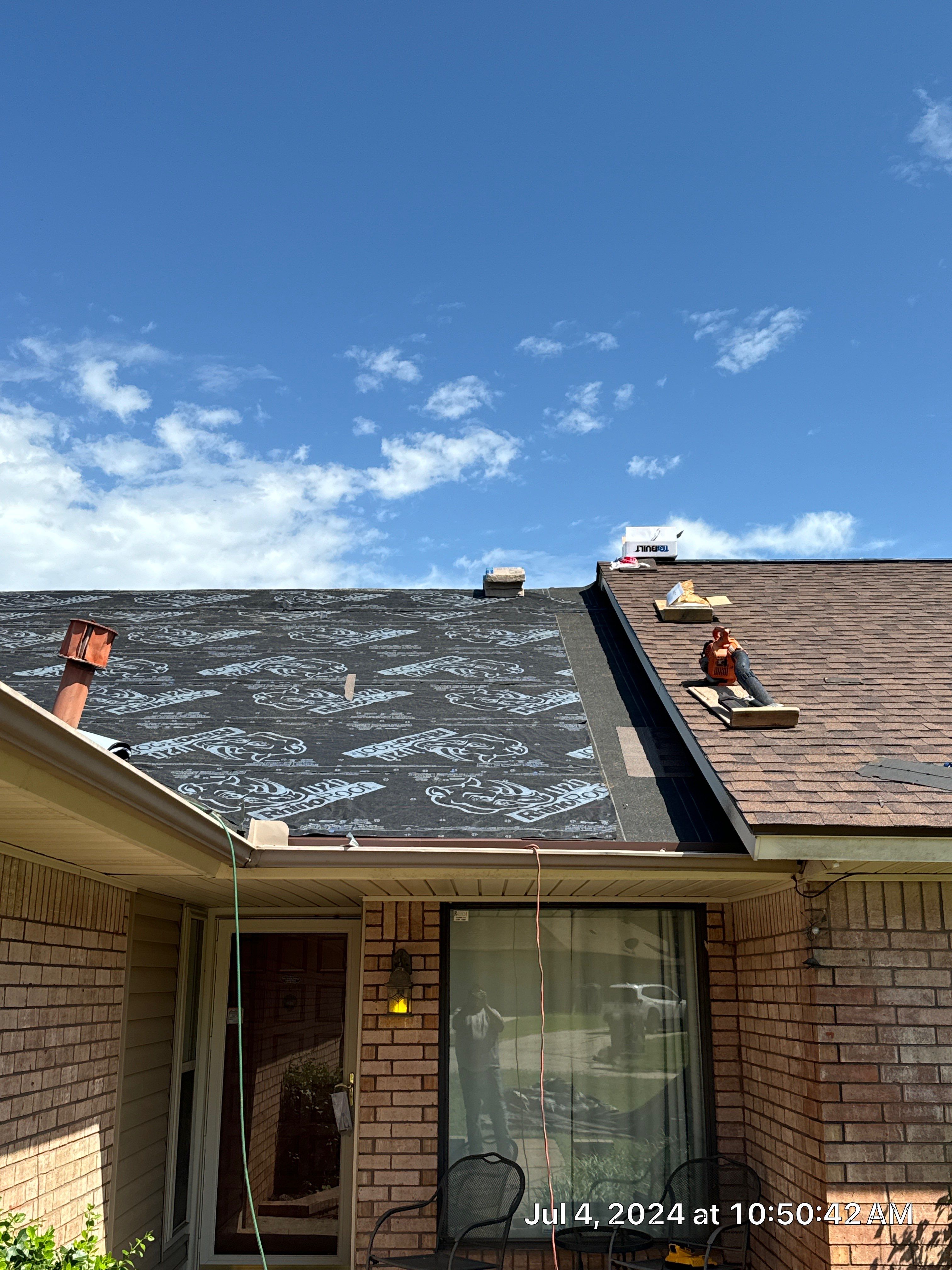 Roof Installation using Certainteed Landmark by Castillo Roofing