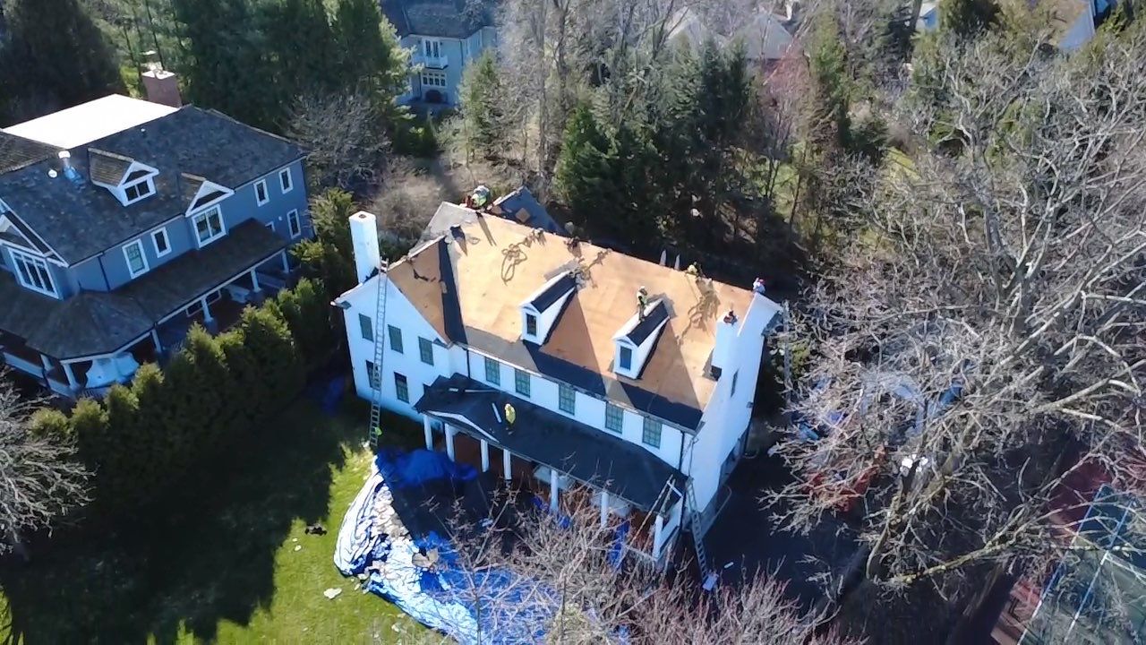 Owens Corning Duration Flex: Estate Gray in Greenwich by Golden Shield Roofing