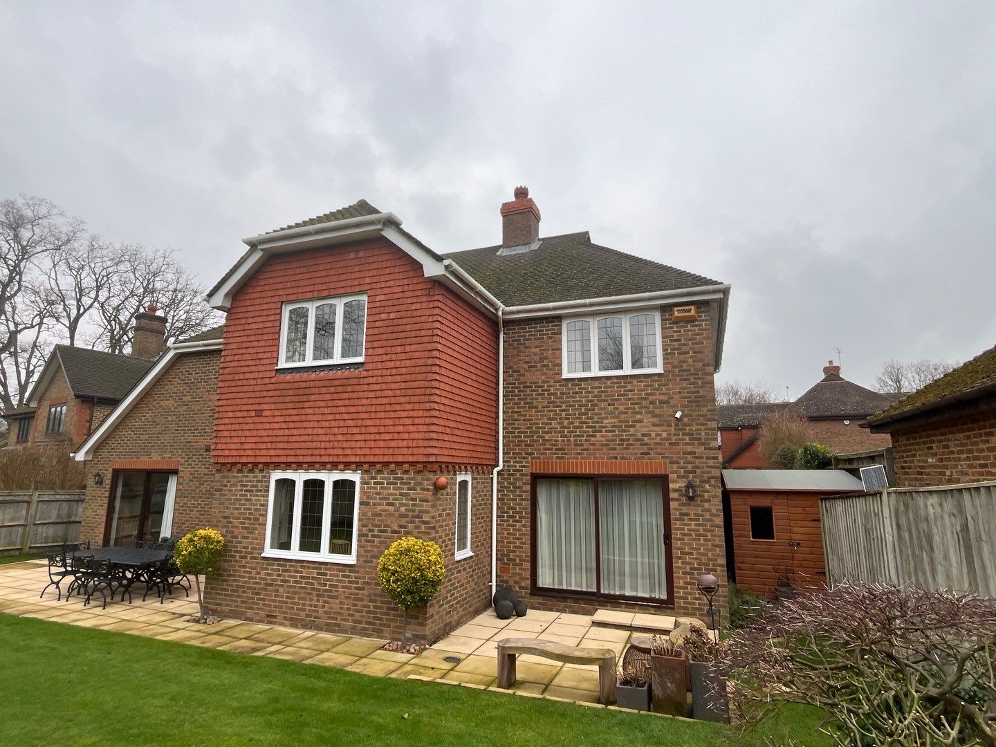 Roof Clean - Moss Removal - Gutter Clean using Honda 15lpm Low Pressure Washing Machine by Ges Exterior Cleaning ltd