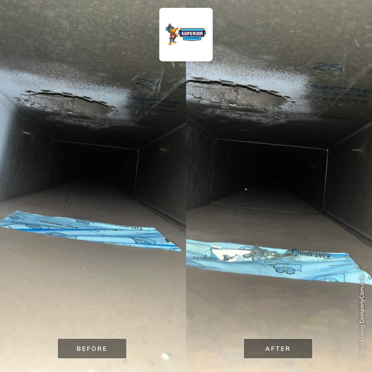 Air Duct Cleaning With a Vacuum Truck in Wellsville, OH by Superior Air Duct Cleaning