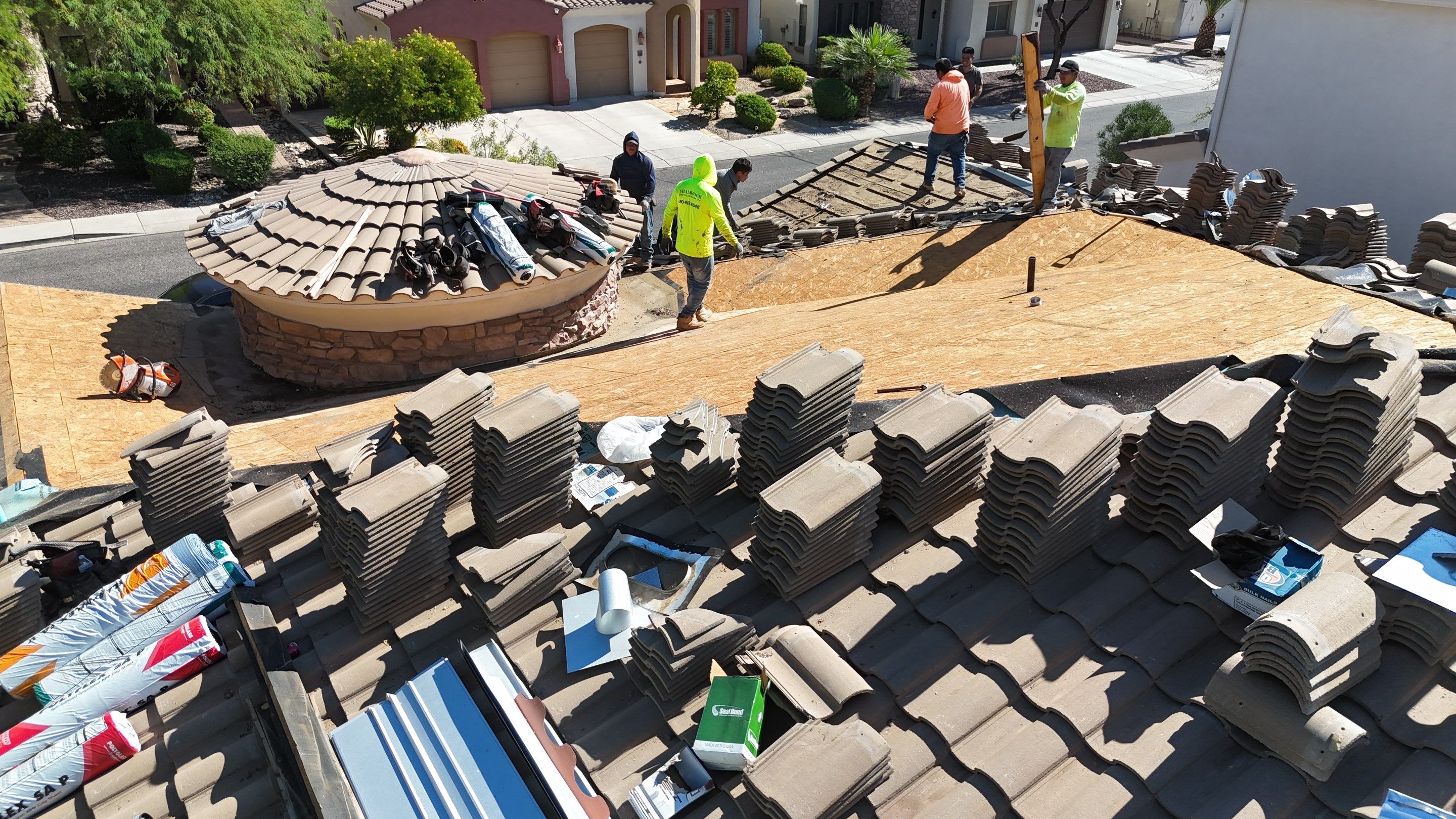 Project in Phoenix, AZ by Saint Roofing