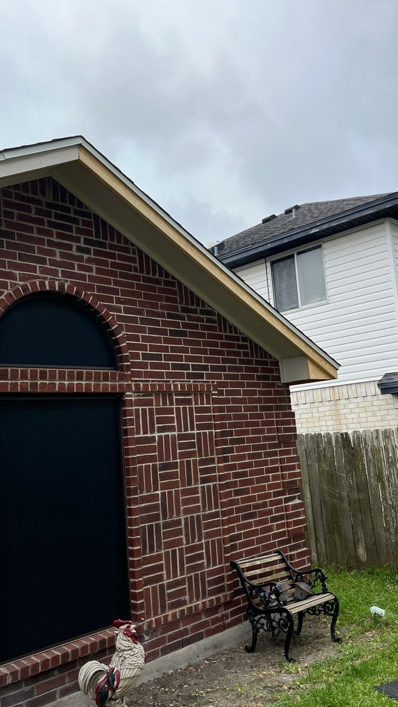 Nothing looks nicer than a little black roof by Bayfront Roofing and Construction