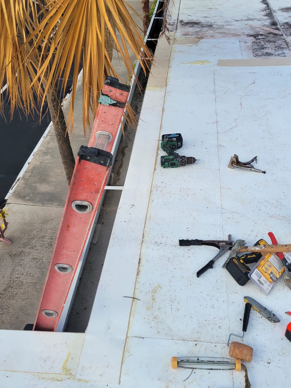 Emergency Repair on School from Storm Damage by Four Peaks Roofing