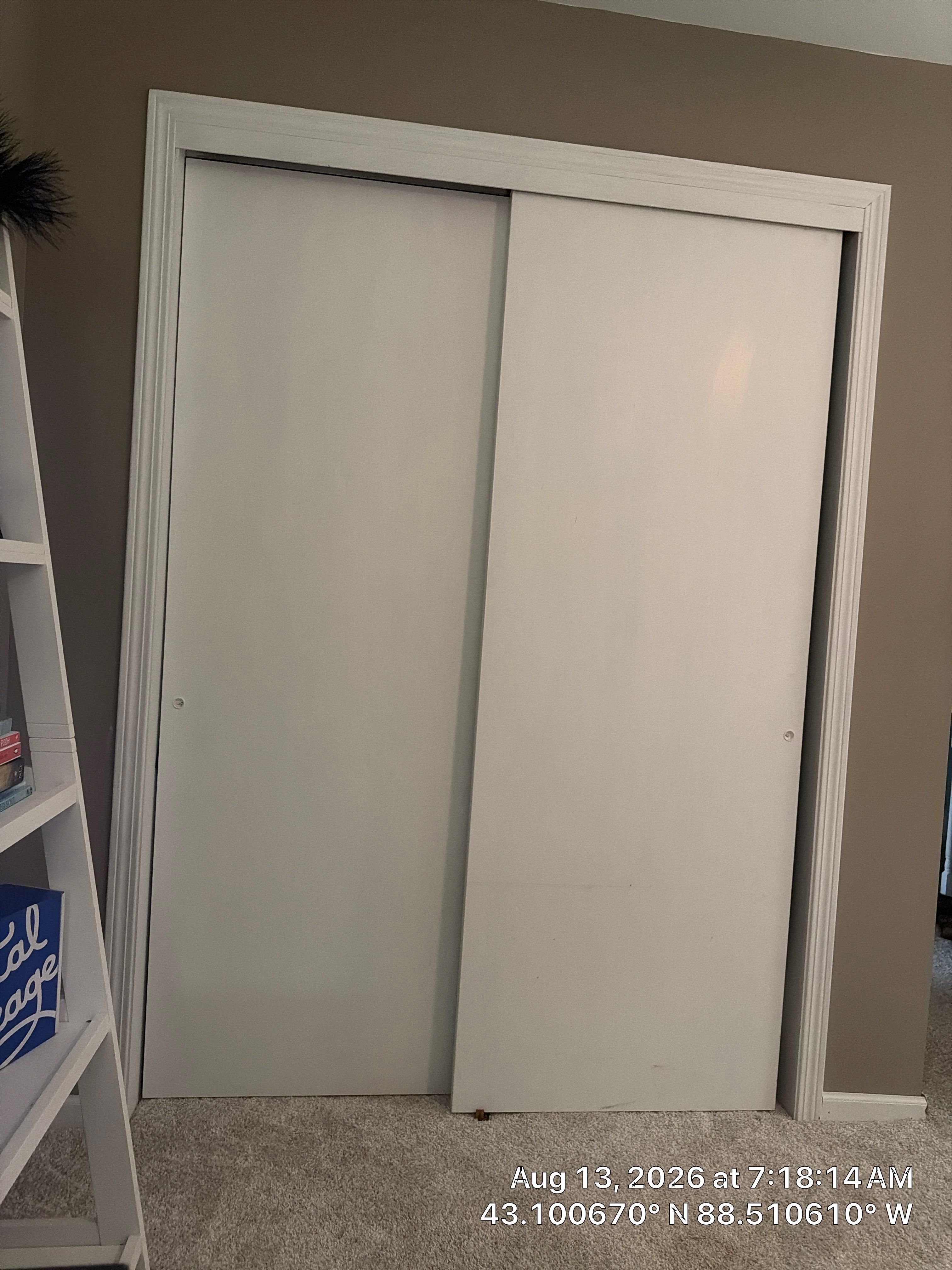 Interior Closet Door Replacement and Trim Installation in Oconomowoc by CompanyCam Sales Demo