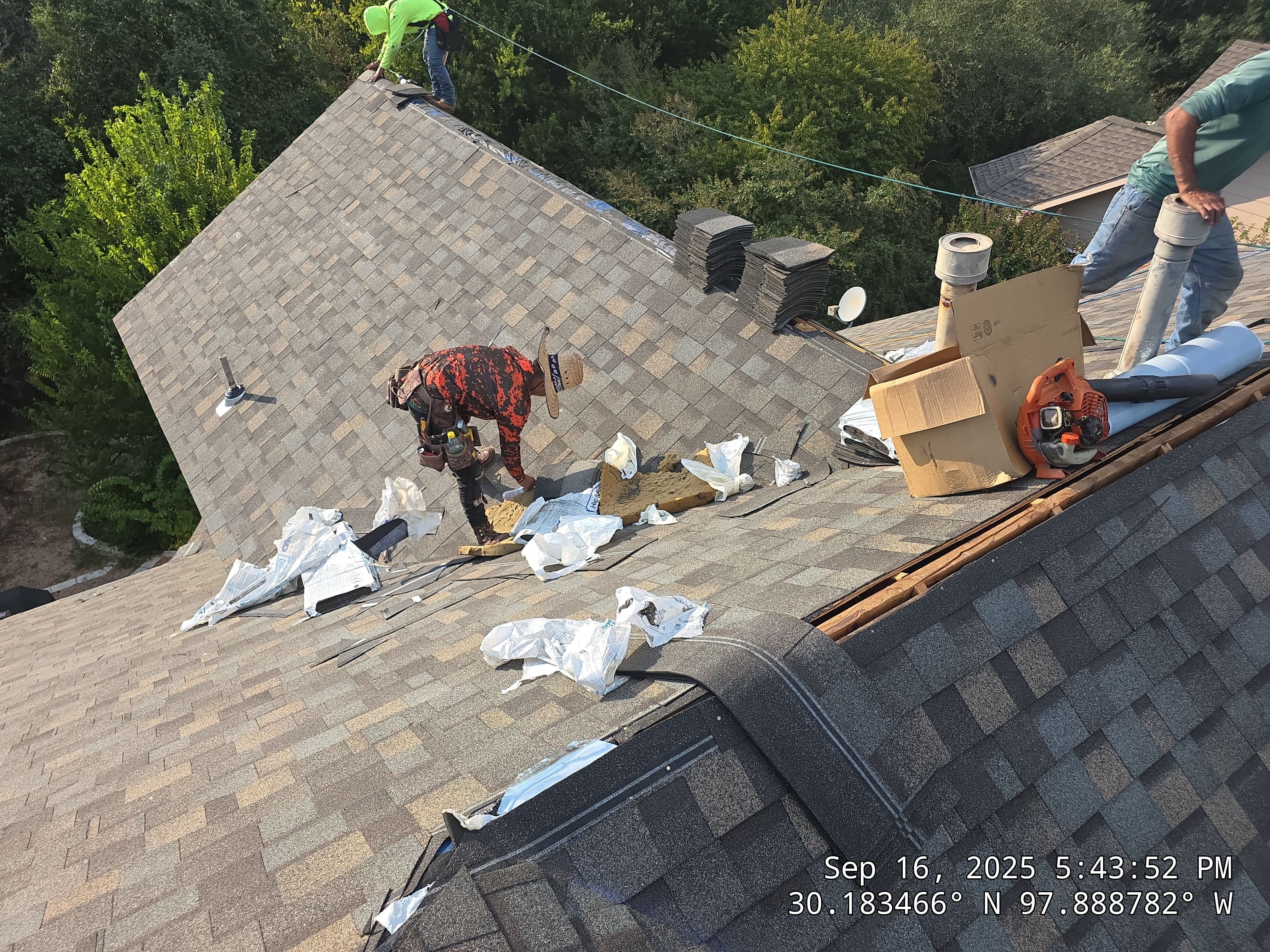Residential Roof Replacement and Interior Restoration Services in Austin by Caliber Restoration LLC