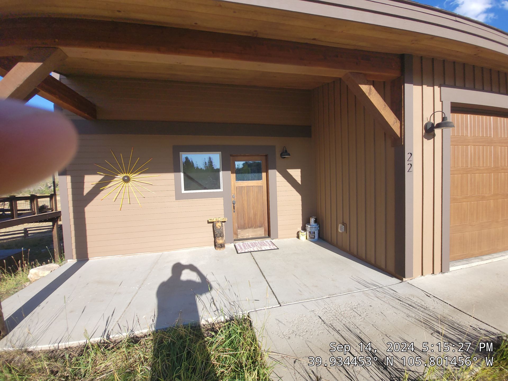 Exterior Painting Using Stain by Wheatley Creek Services