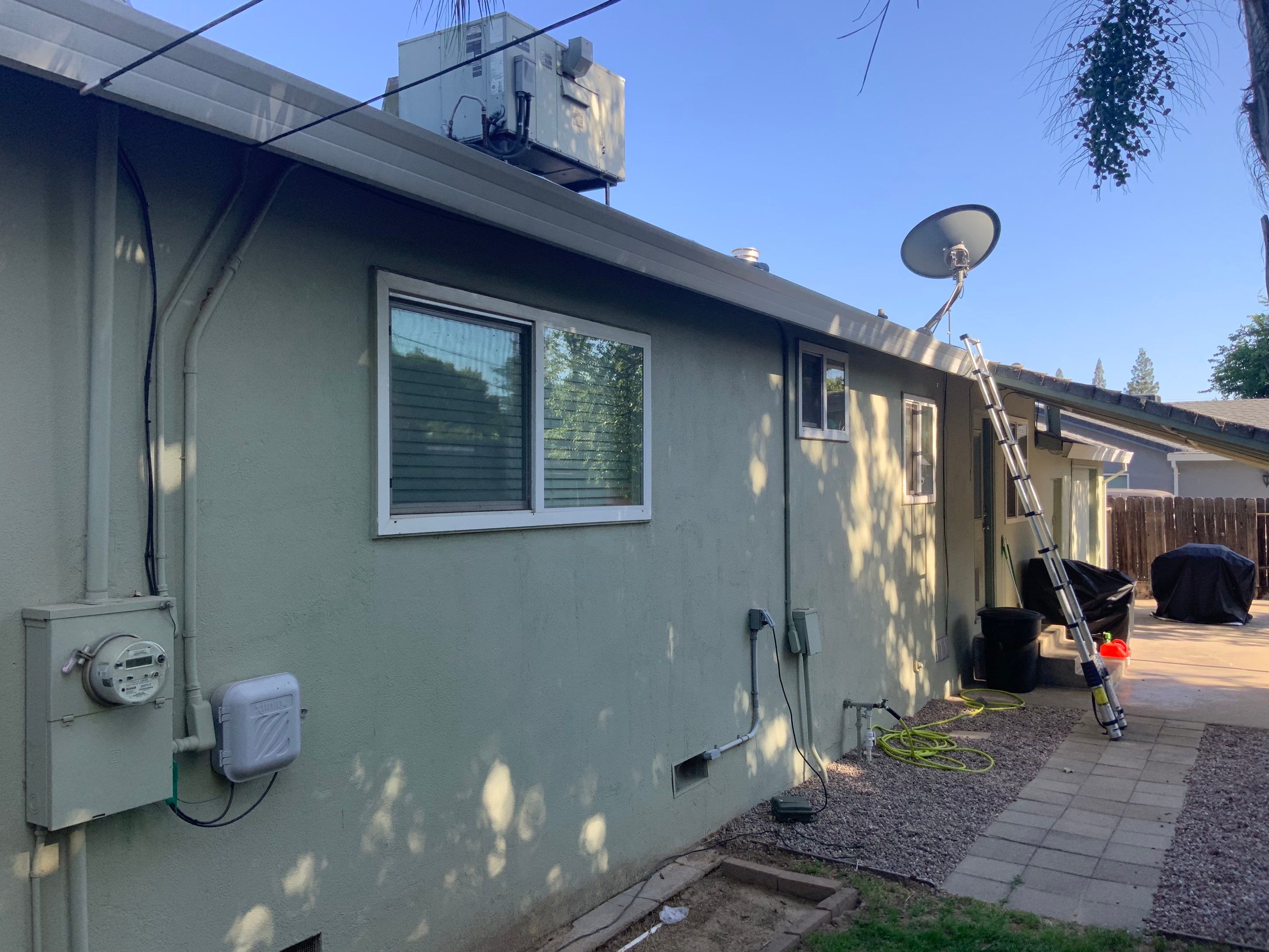 Gutter Installation using Englert LeafGuard Gutters by Byers Enterprises 