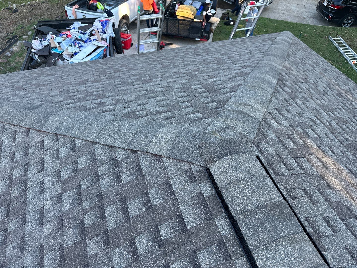 GAF Weathered Wood Roof Replacement in Houston, TX by Houston Roofing & Construction