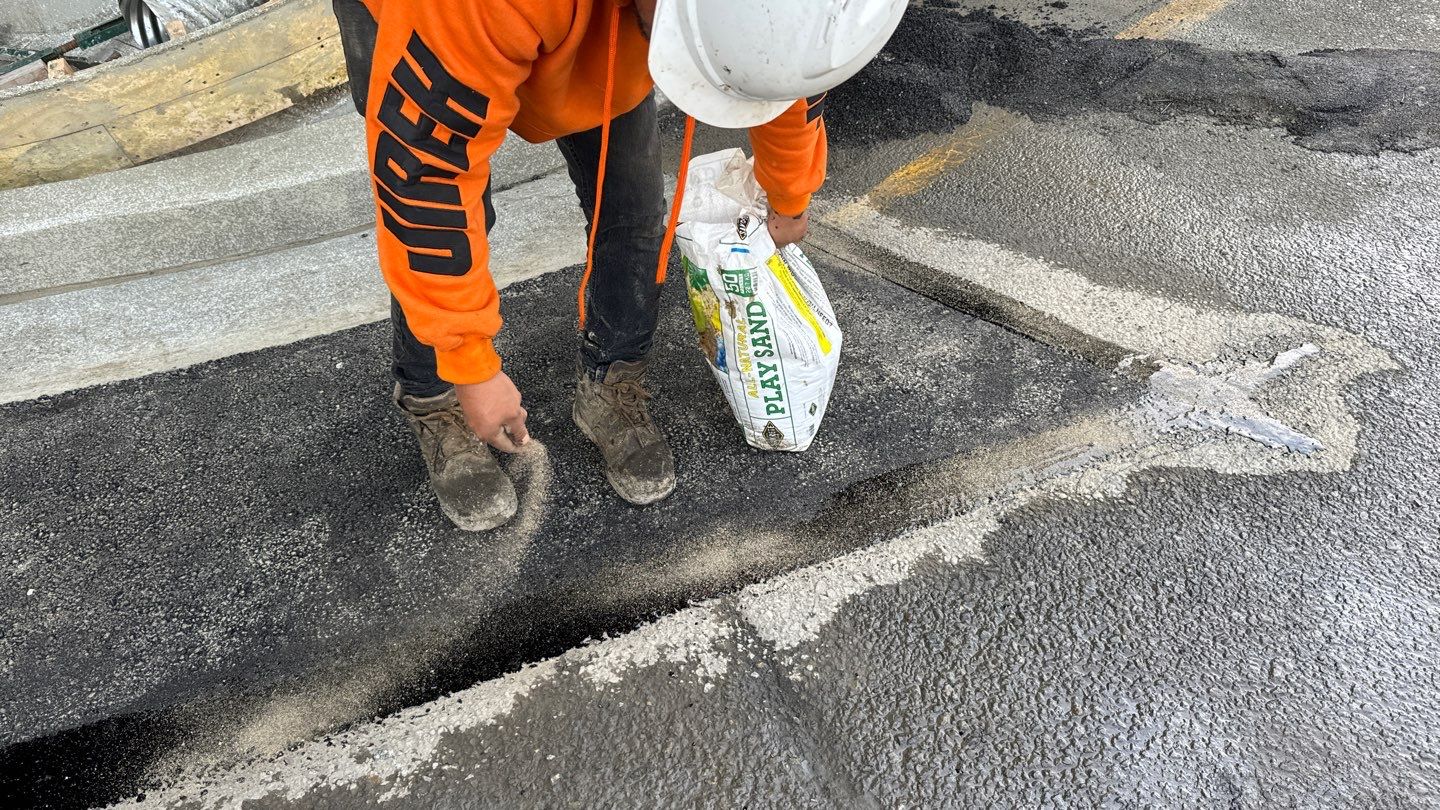 Kraemer North America | Airport Road Repair by Jireh Asphalt & Concrete Inc 