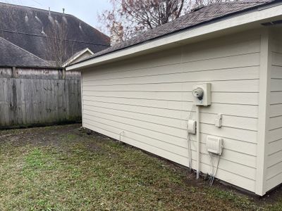 Garage Siding Replacement