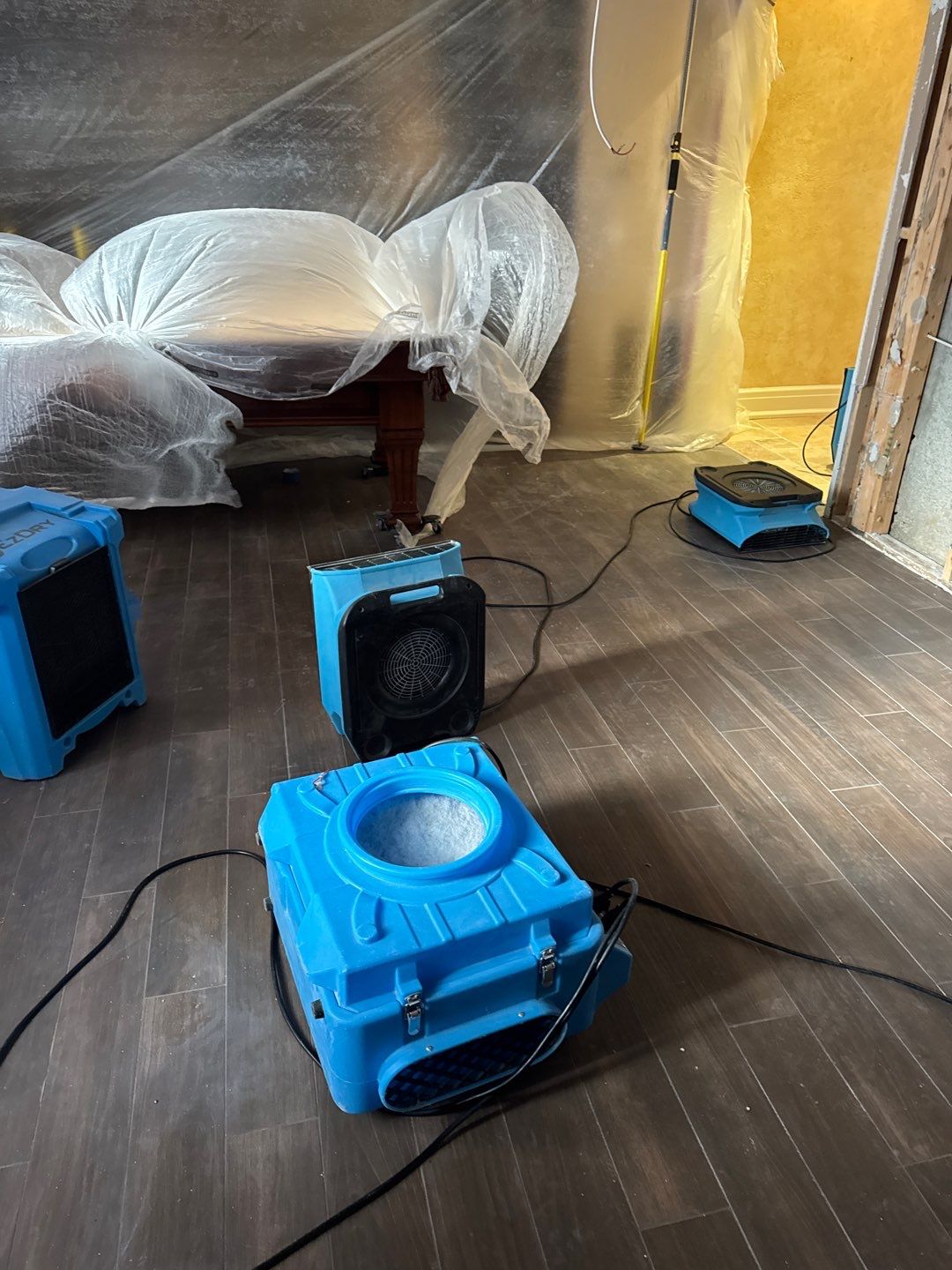 Project in Bloomfield Hills by EzDry Water Mitigation & Property Restoration