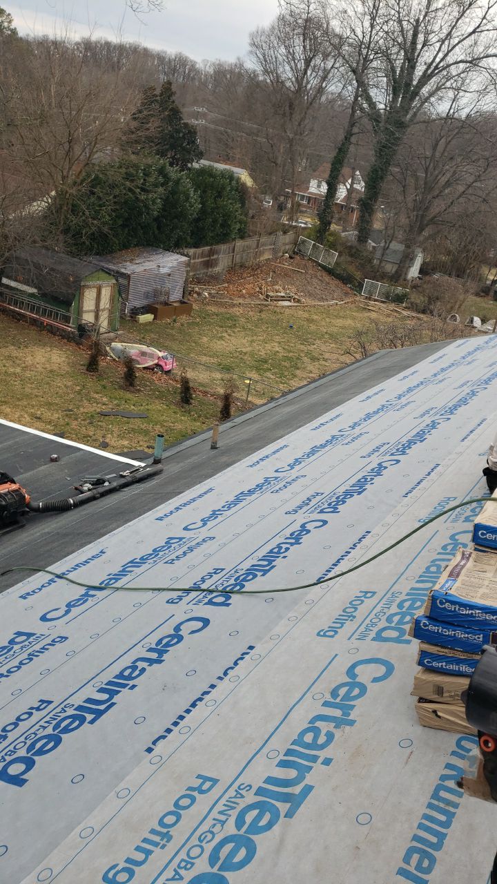 Annandale: CertainTeed Landmark Pro Designer Shingles in Max Def Charcoal Black by RM Banning, Inc.