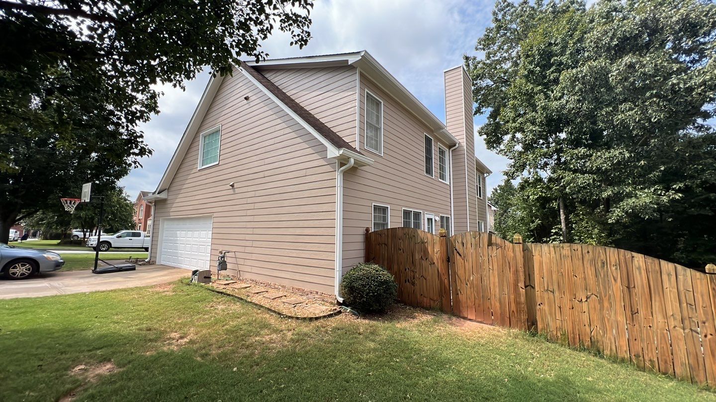 Full Exterior House Painting and Trim Refresh in Acworth by Swift Home Renovations