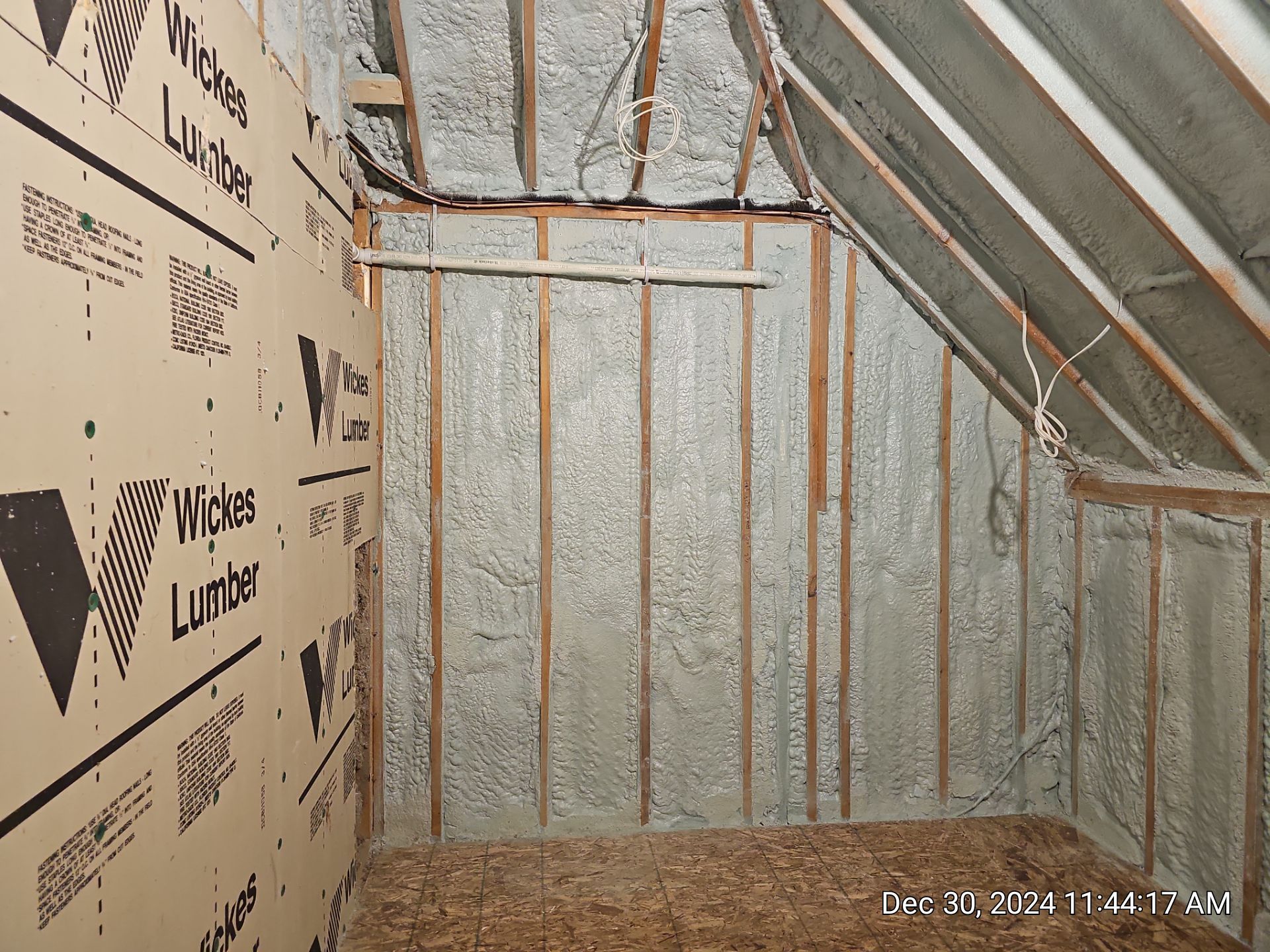 Bathroom Addition using close cell spray foam by M.Y INSULATION LLC