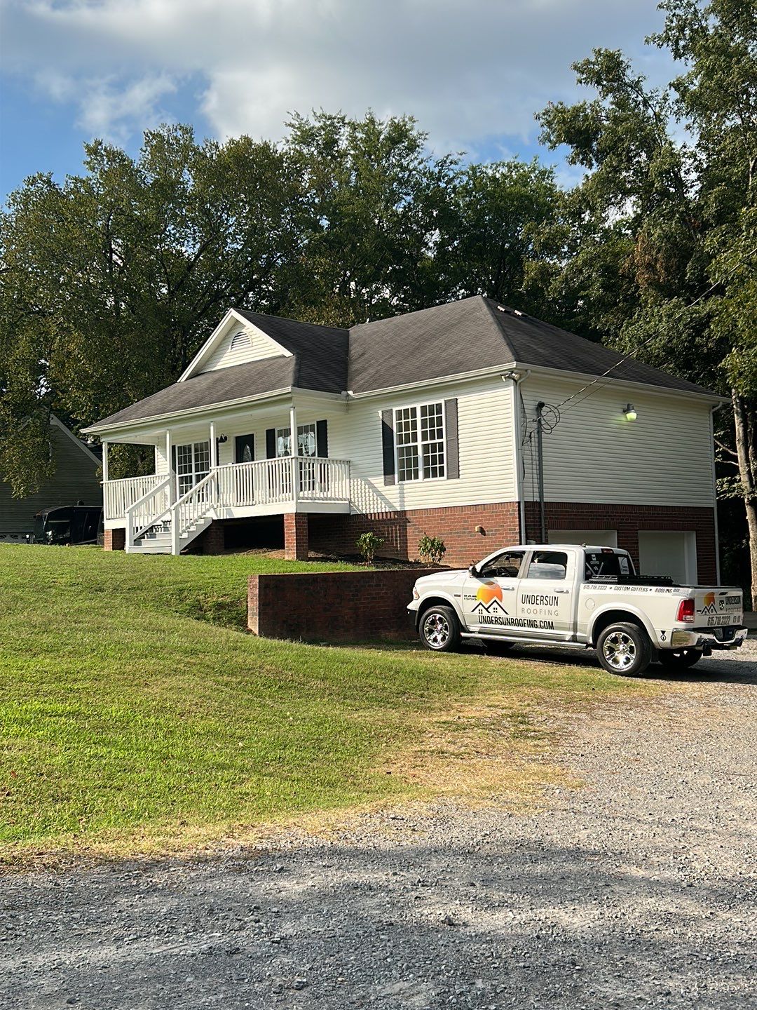 Residential Roofing Installation using GAF HDZ Roofing System  by Undersun Roofing 
