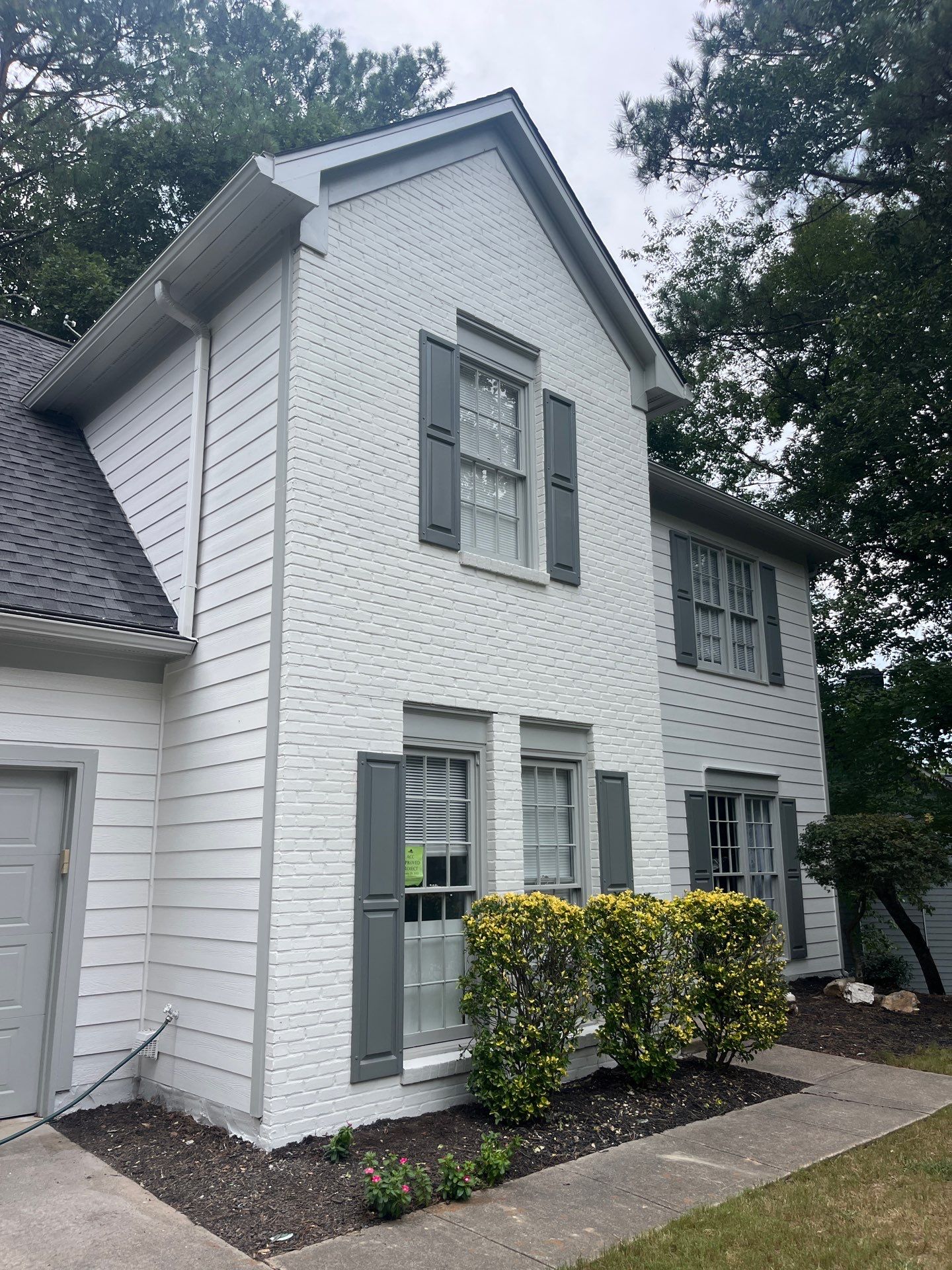 Siding and Rotten Wood Replacement with Exterior Painting in Woodstock,GA by Nelson Exteriors