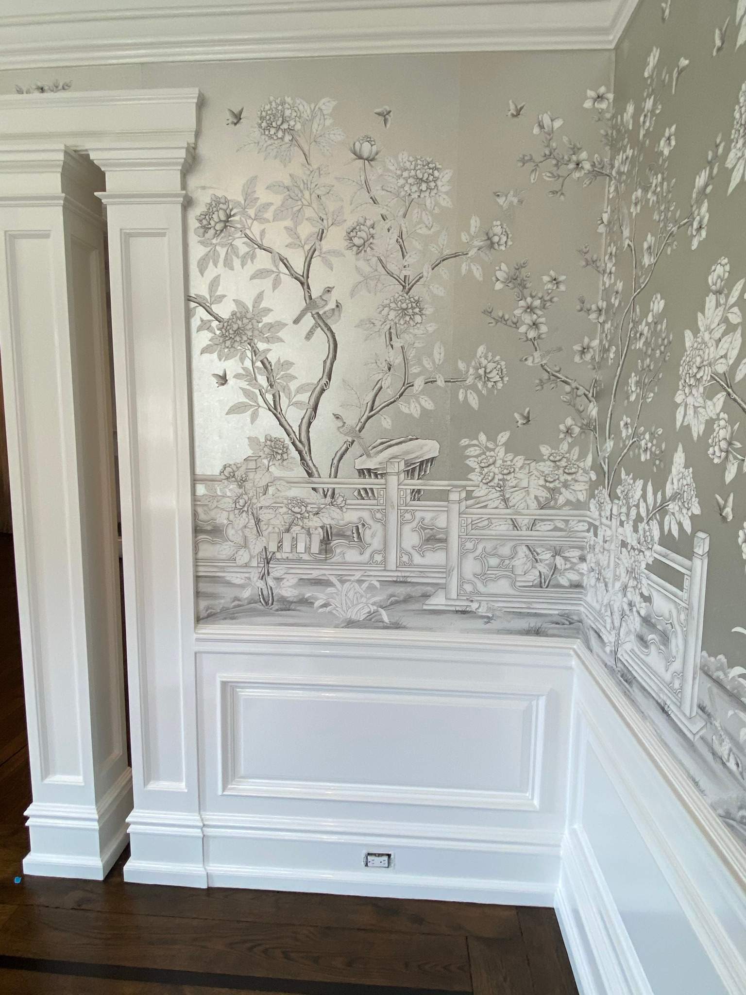 Custom Crown Molding and Interior Finish Repairs in Greenwich by Fox Hill Luxury Real Estate Services