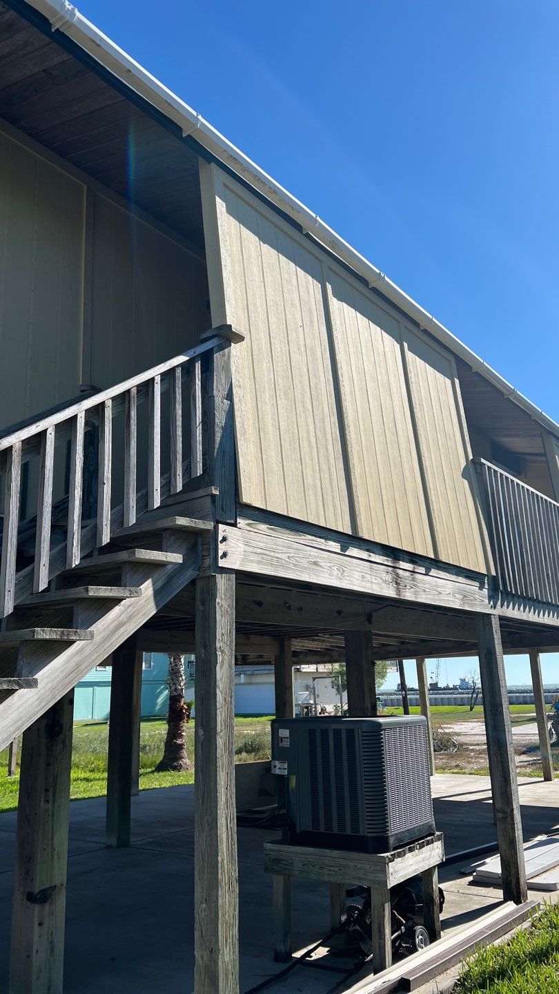 Beach house Remodel by Bayfront Roofing and Construction