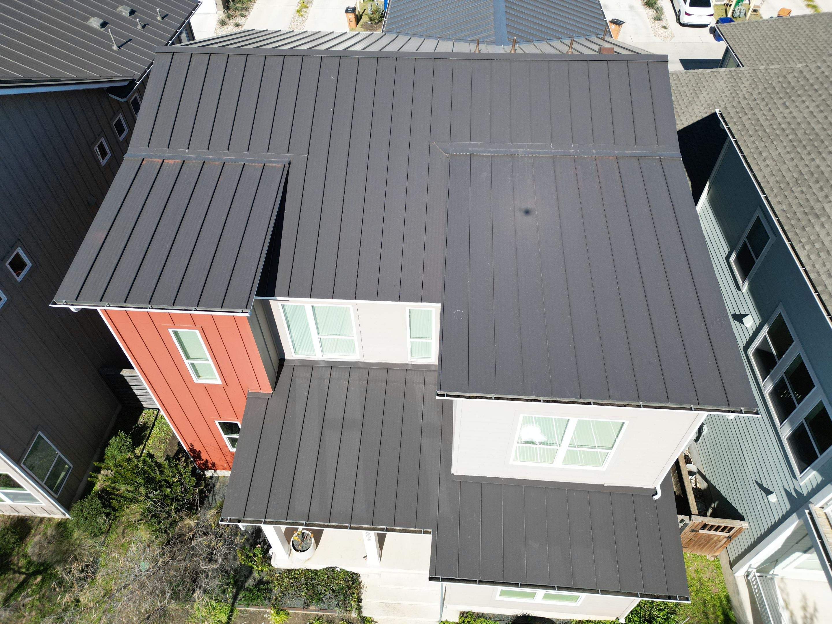 Dark Bronze Standing Seam Metal Roof by RoofsOnly.com