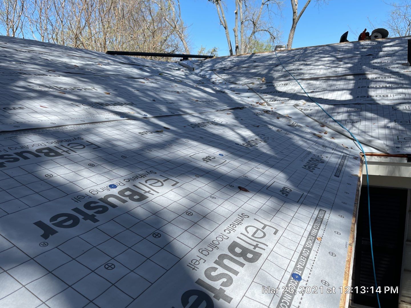 Historical Home needed a full decking and new roof by First United Roofing & Construction