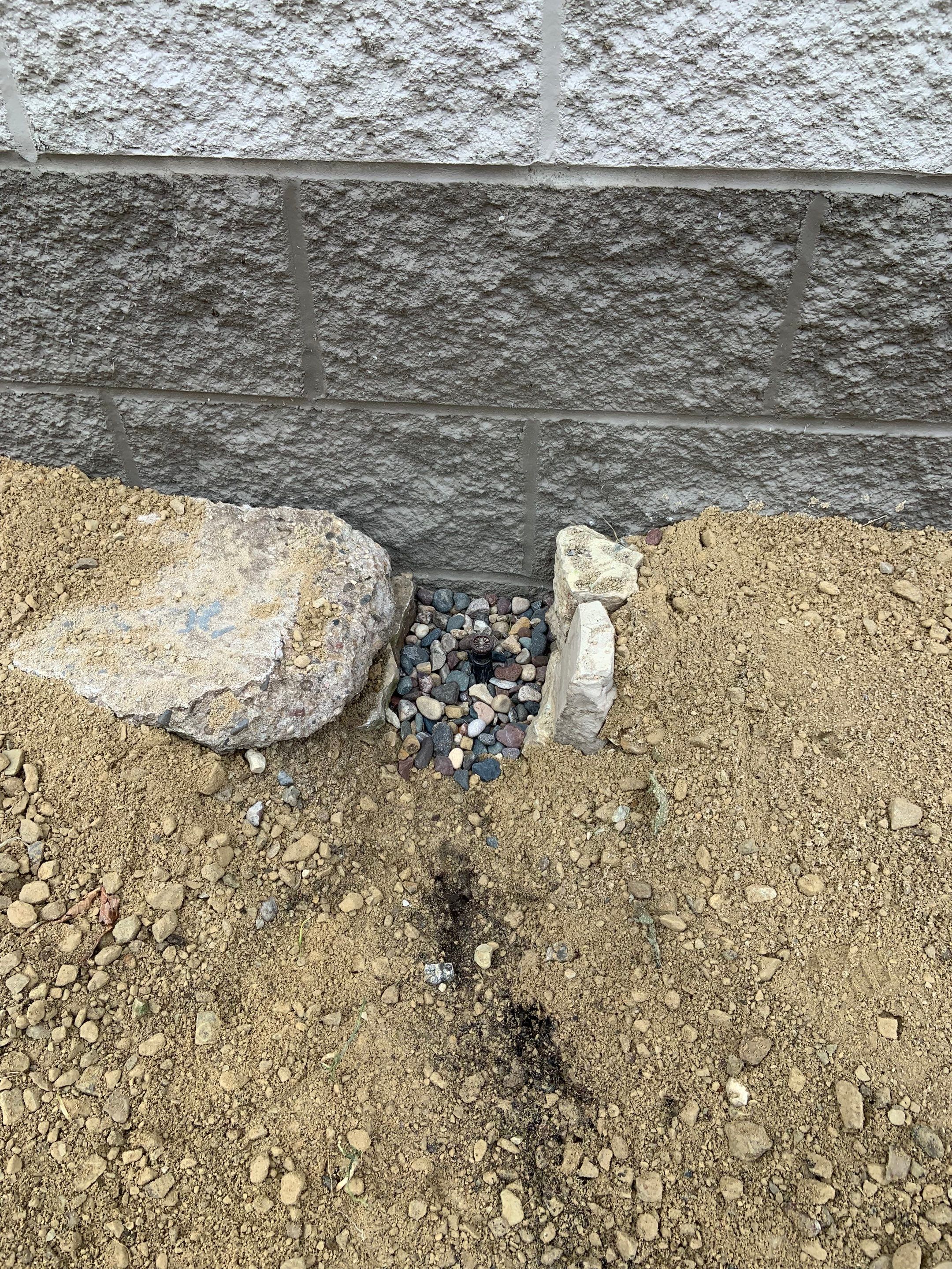 French Drain Installation – Fridley Dollar Tree by Waterproofing Northeast
