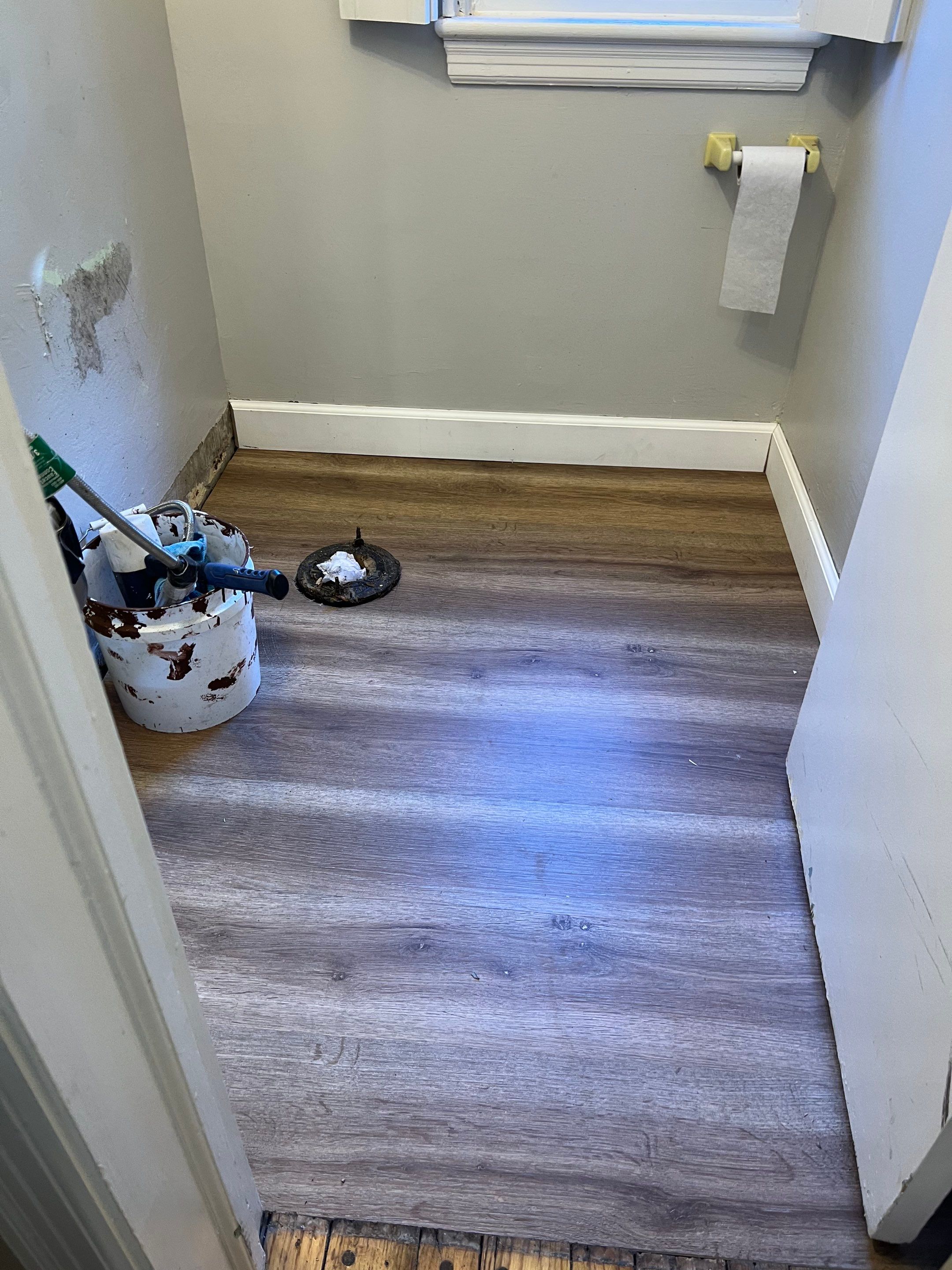 Luxury Vinyl Flooring Installation by Greenspring Construction Services