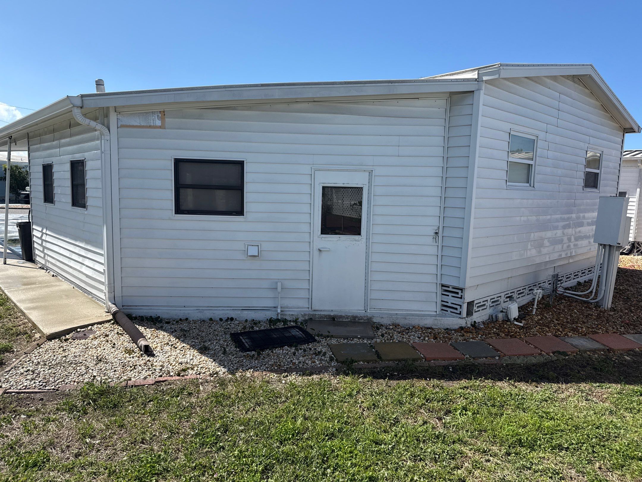 Trailer Estates Mobile Home Cleaning + Driveway & Patio Wash | Bayshore Gardens, FL by Sunshine AquaWash