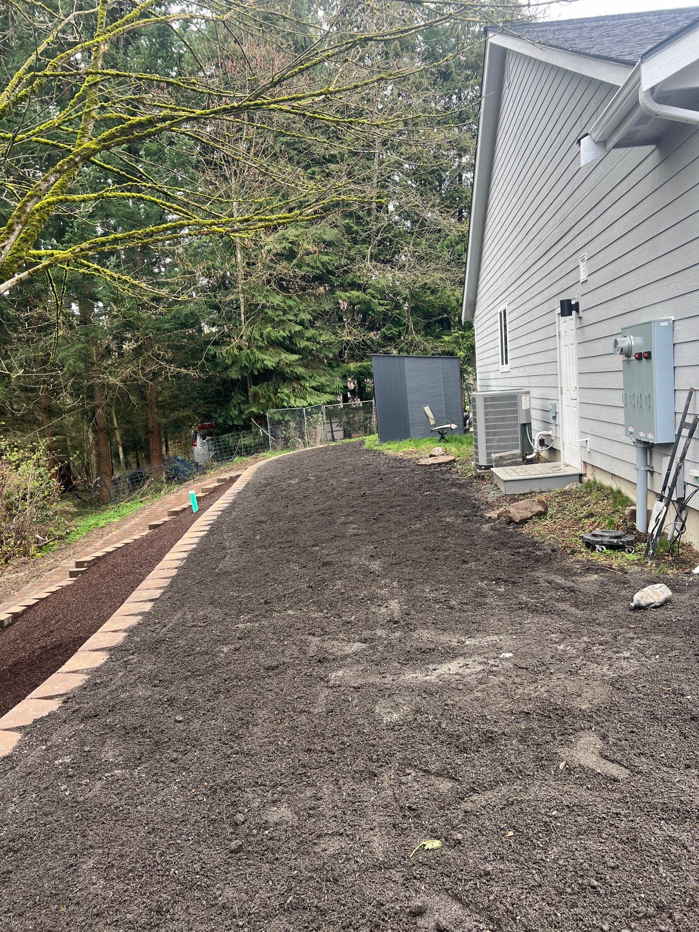 Retaining Wall and Backyard Renovation | Everett  by Jireh Asphalt & Concrete Inc 