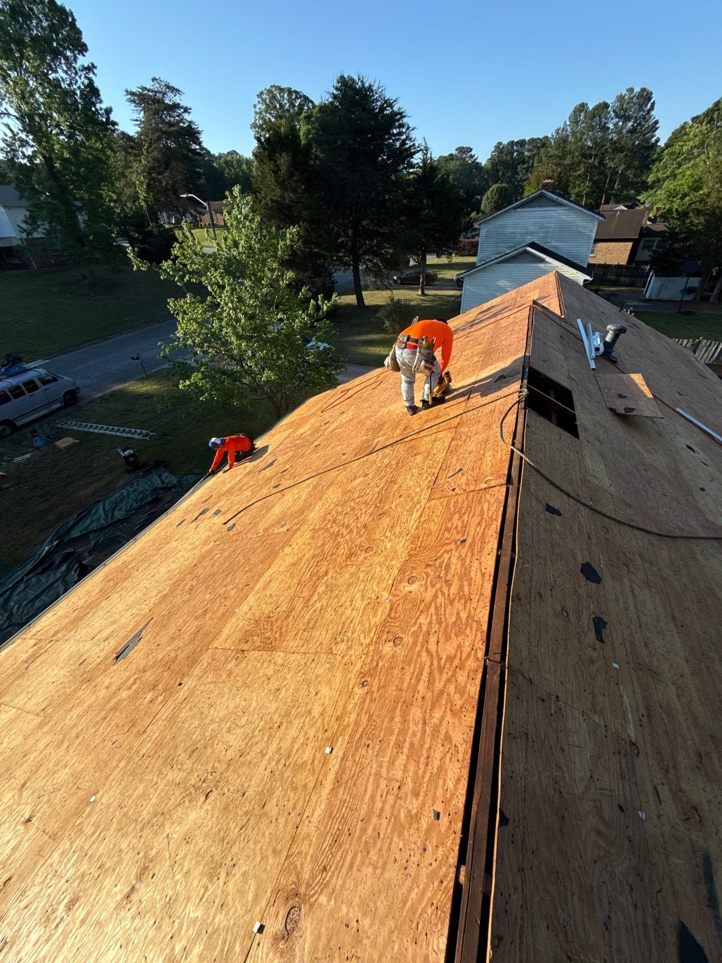 Architectural Shingle Roof Replacement and Accessory Metal Roofing in Greensboro by Carolina Professional Roofing, Inc
