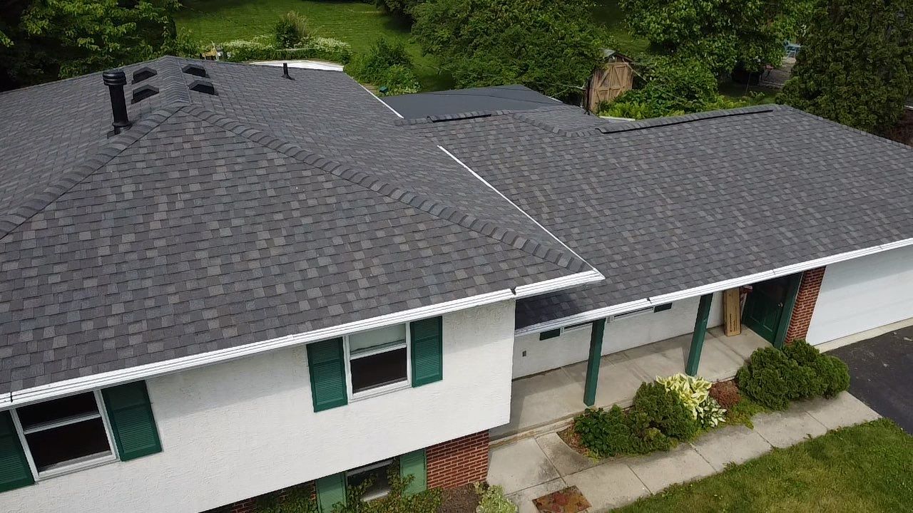 New Roof Installation using new OSB sheathing Certainteed Landmark Shingles by Best Roofing & Siding Company