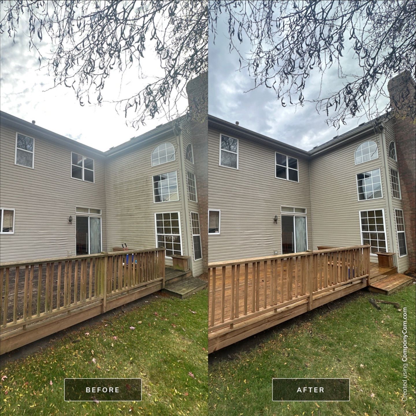 Project in Wauconda by Simmons Power & Soft Washing