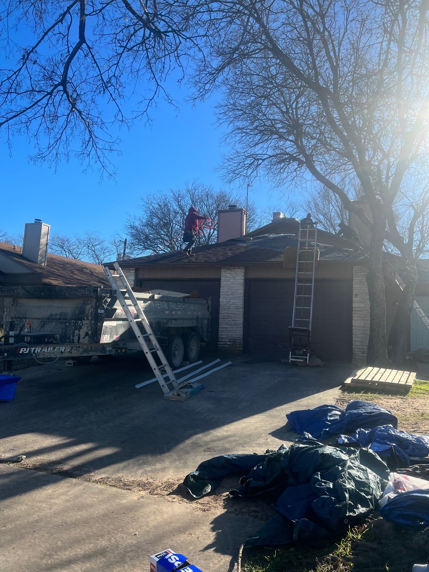Project in Austin by Rhino Roofing and General Contracting, LLC