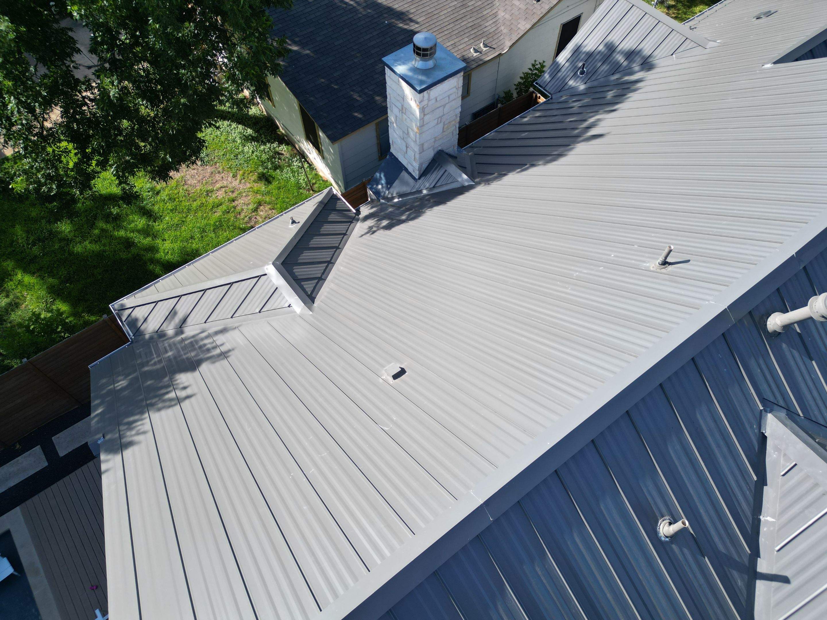 Charcoal Grey - L&A Metals LLC Type FF100, Hidden fastener/Standing Seam by RoofsOnly.com