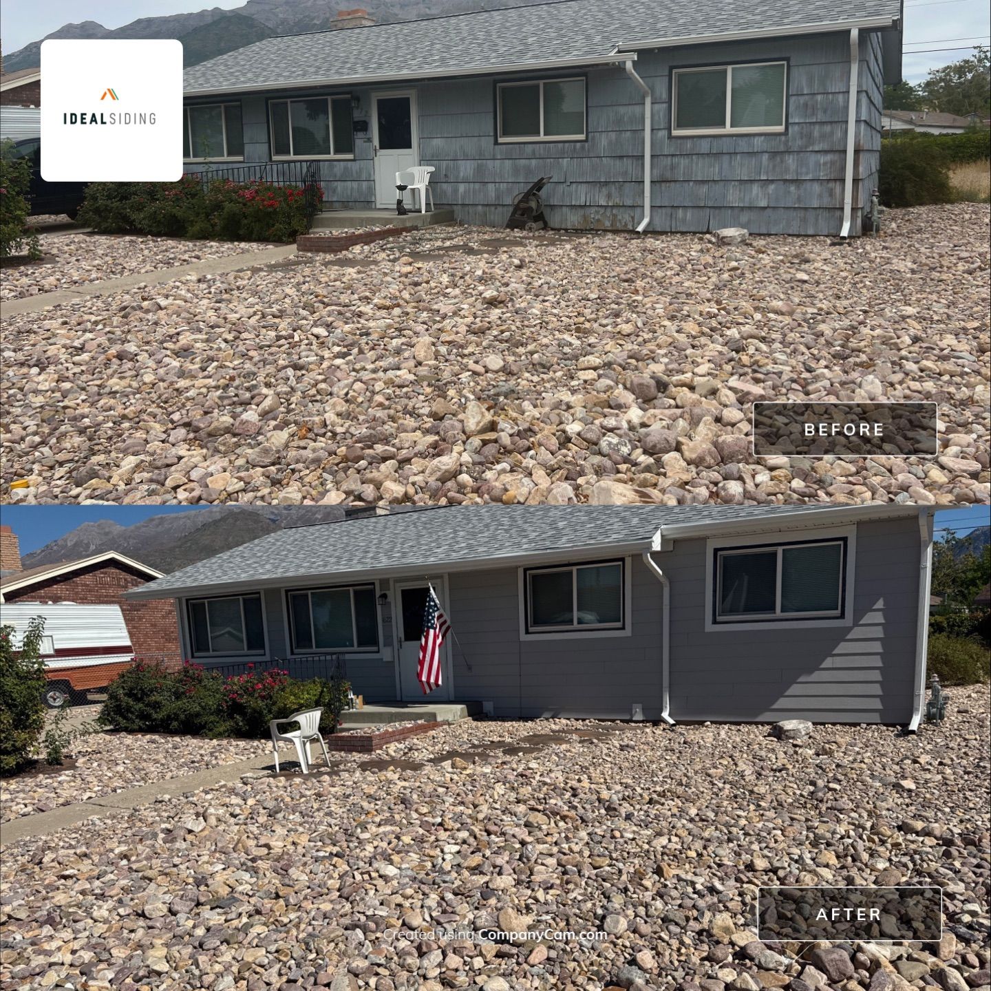 Orem | James Hardie Lap Siding | Pearl Gray by Ideal Siding Utah