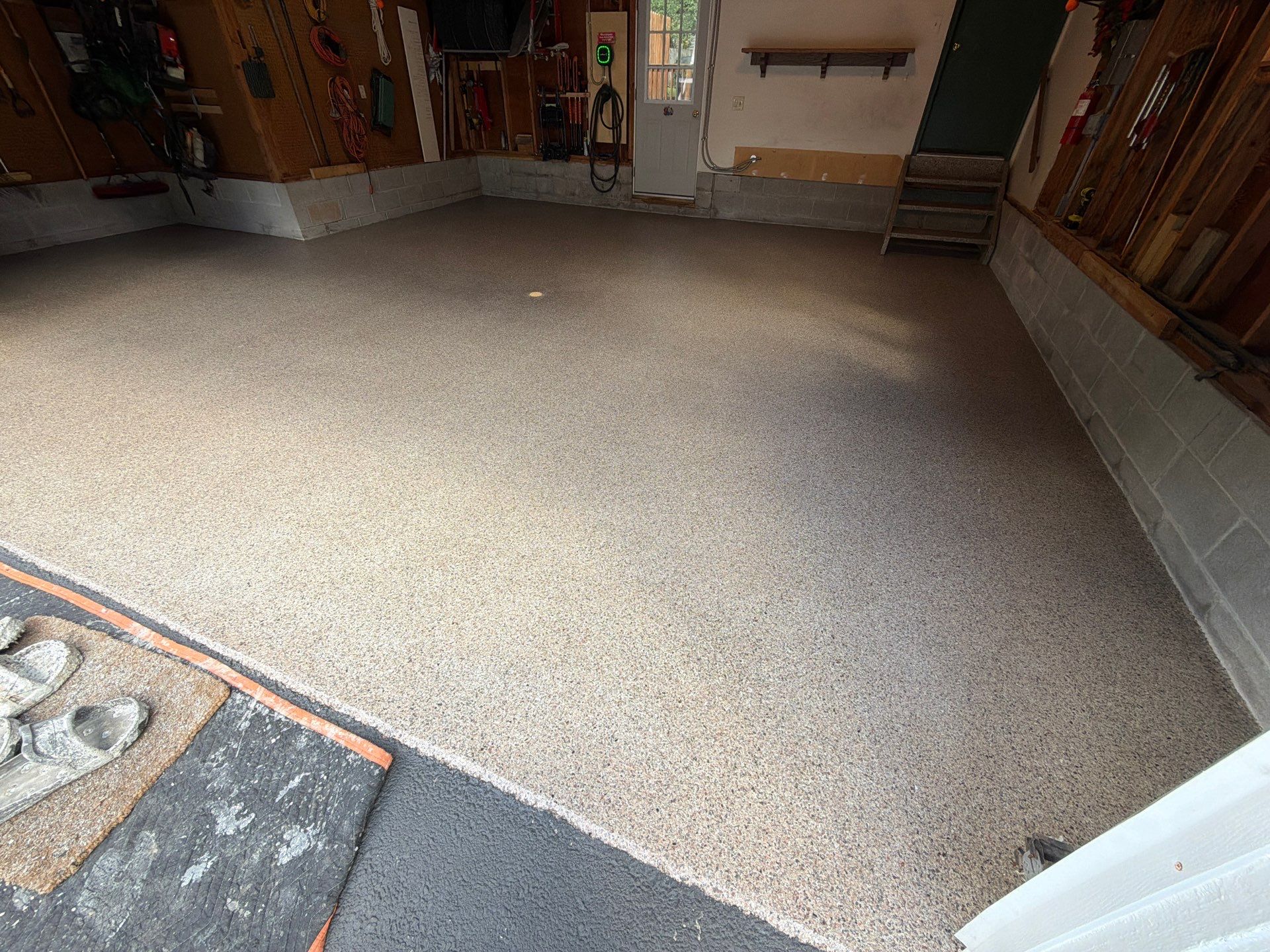VIntage Quarry Garage Coating by NG Masonry & Construction LLC