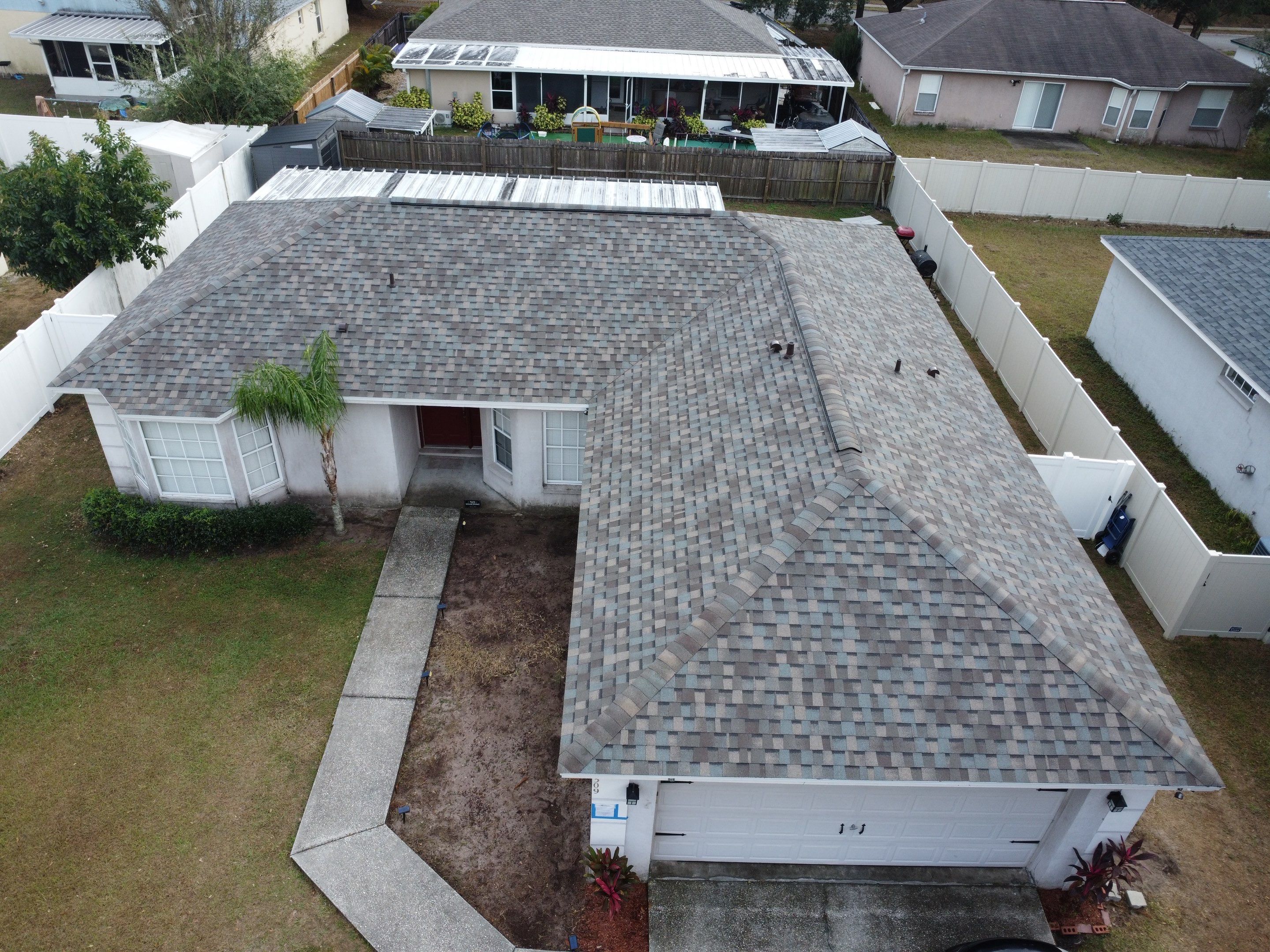 Roof Replacement in Brandon, Fl. by Steadfast Roofing 