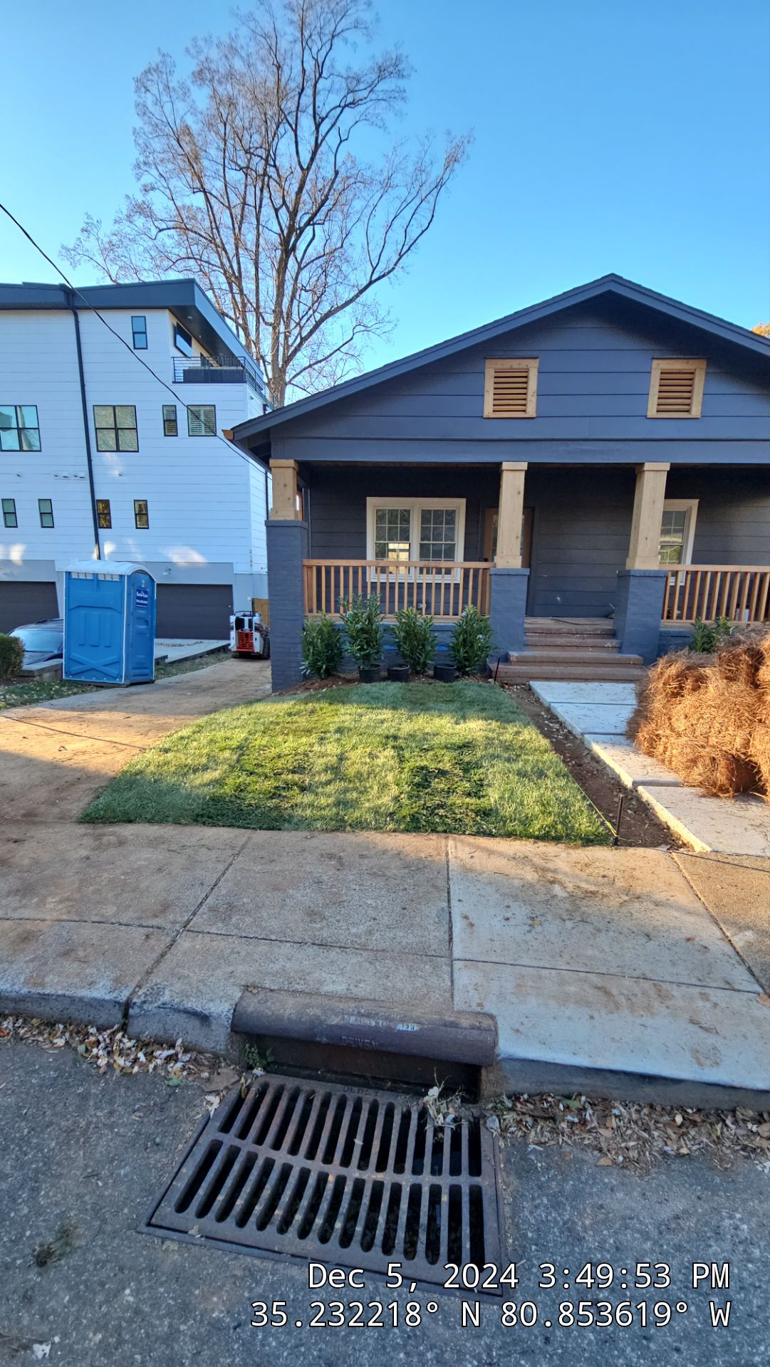 Residential Landscape Project Design/Build - (Custom Builder) by Carolina-Metro Landscape, Inc
