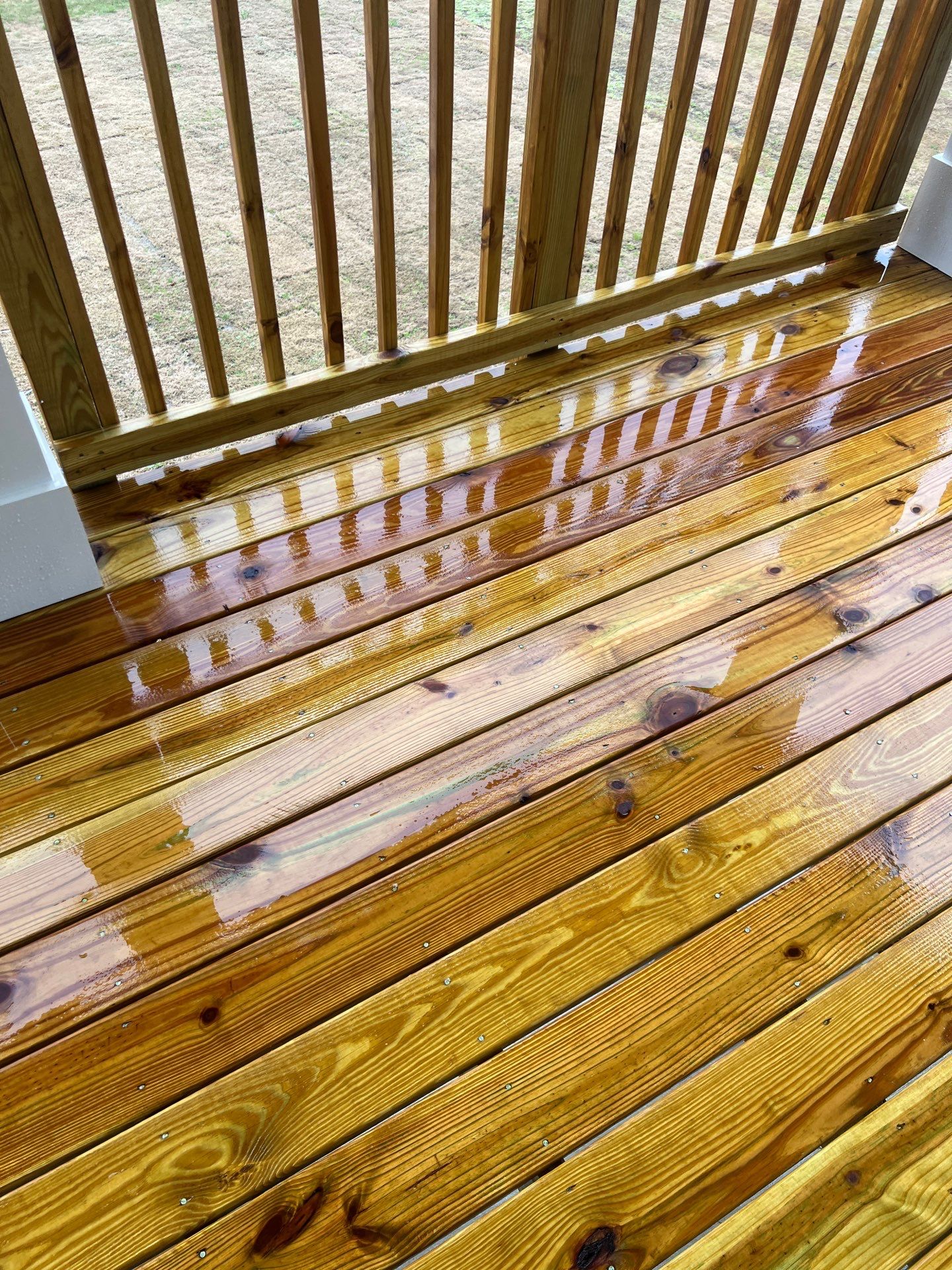 Weathered Deck using Wood Sealant by DuraSeal